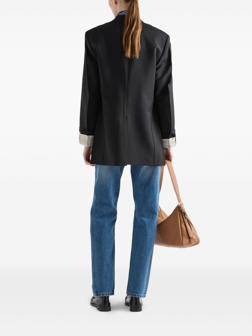 cotton straight-leg jeans - 3