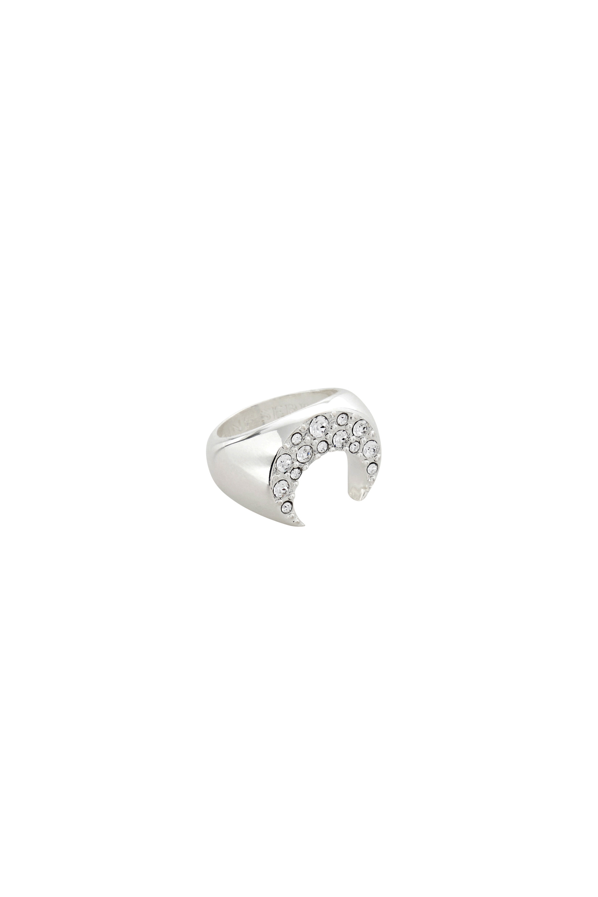 Swarovski Crystal Moon Ring - 1