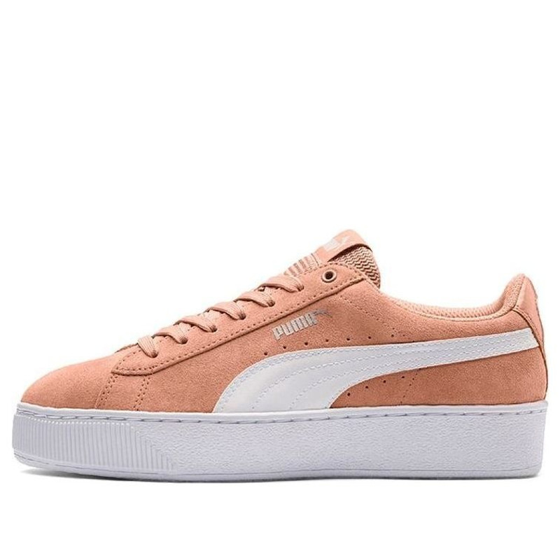 (WMNS) PUMA Vikky Platform Pink/White 363287-15 - 1
