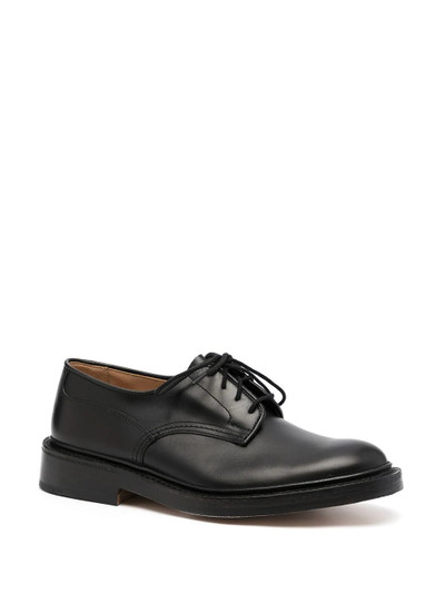 Tricker's lace-up leather shoes outlook