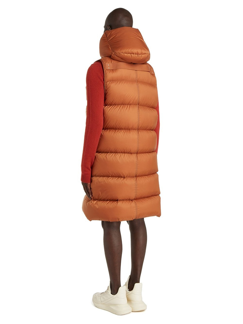 Orange Liner Down Vest 3