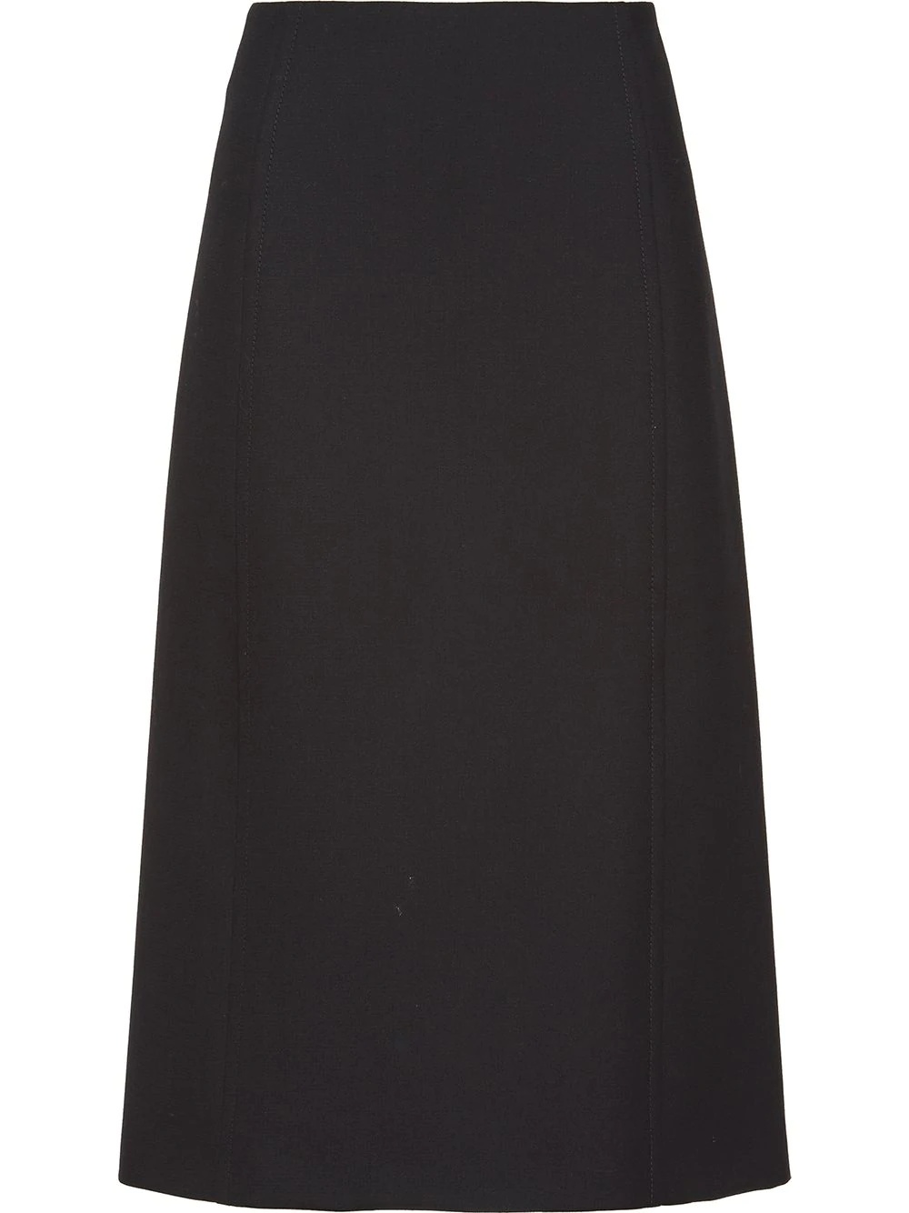 A-line midi skirt - 1