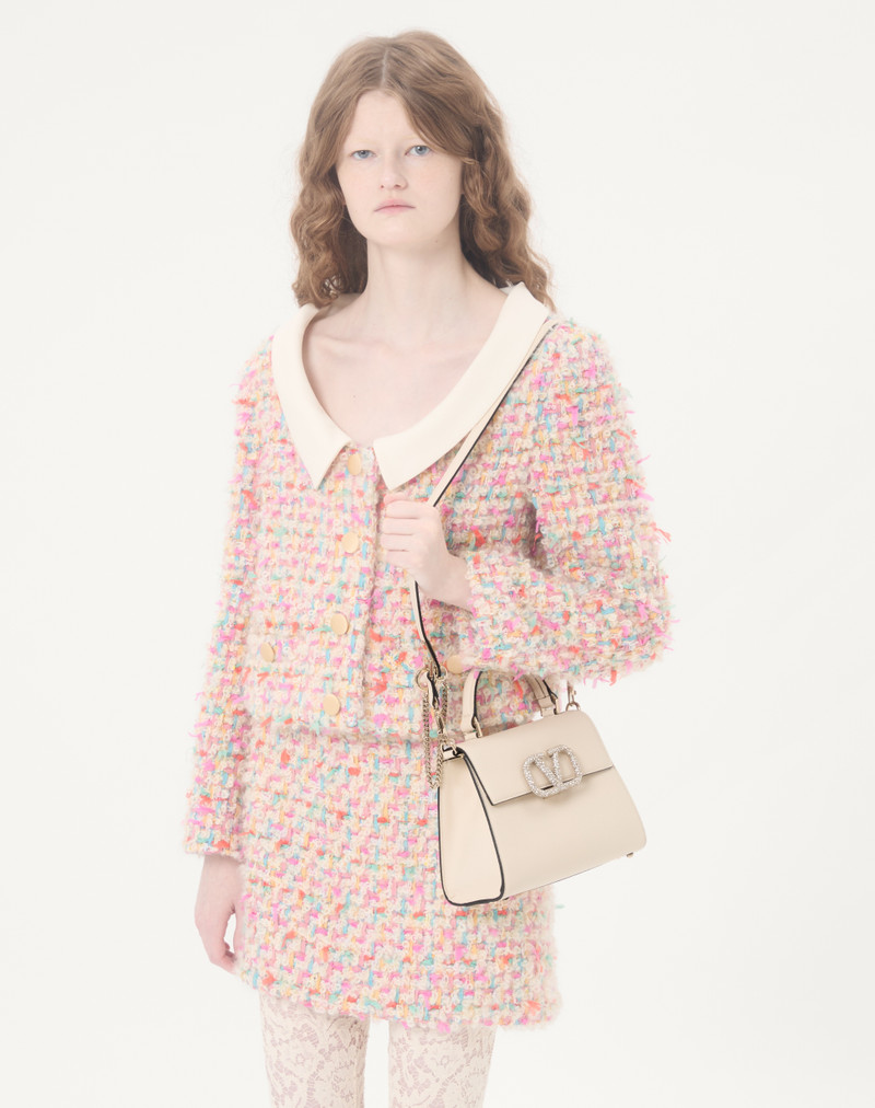 SMALL VSLING HANDBAG WITH JEWEL EMBROIDERY 7