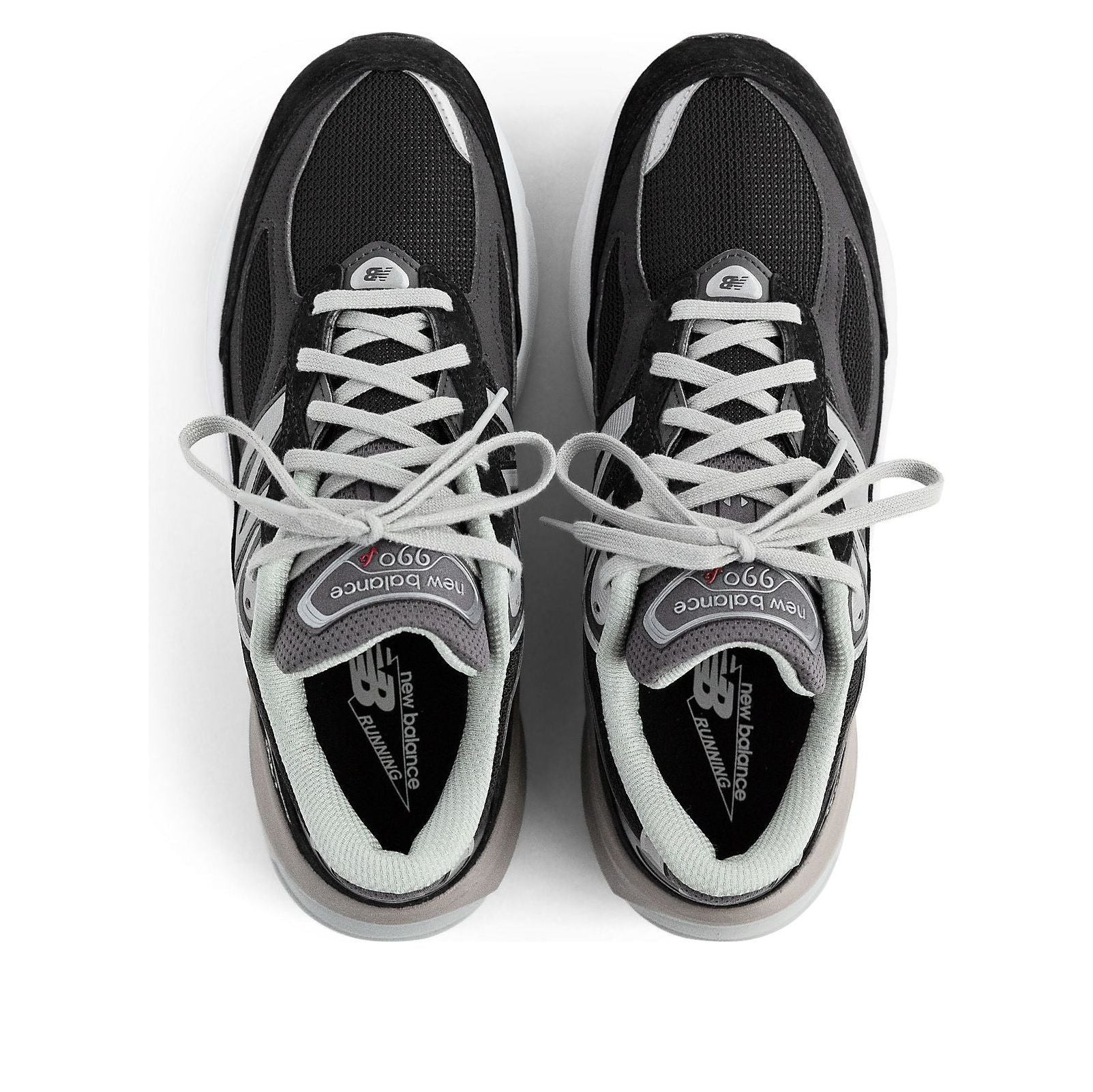 (WMNS) New Balance 990v6 'Made in USA Black Grey White' W990BK6 - 3