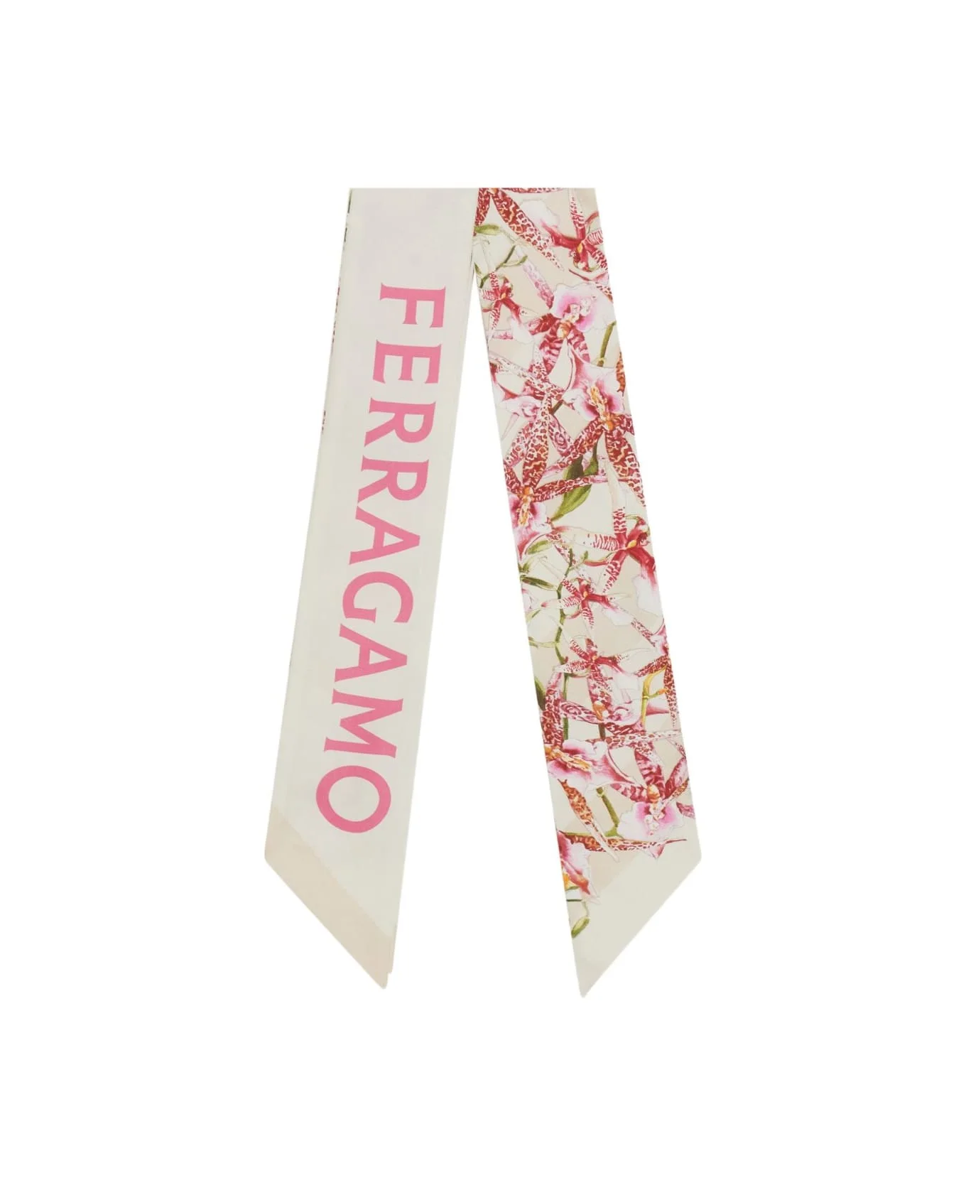 Printed Silk Foulard - 1