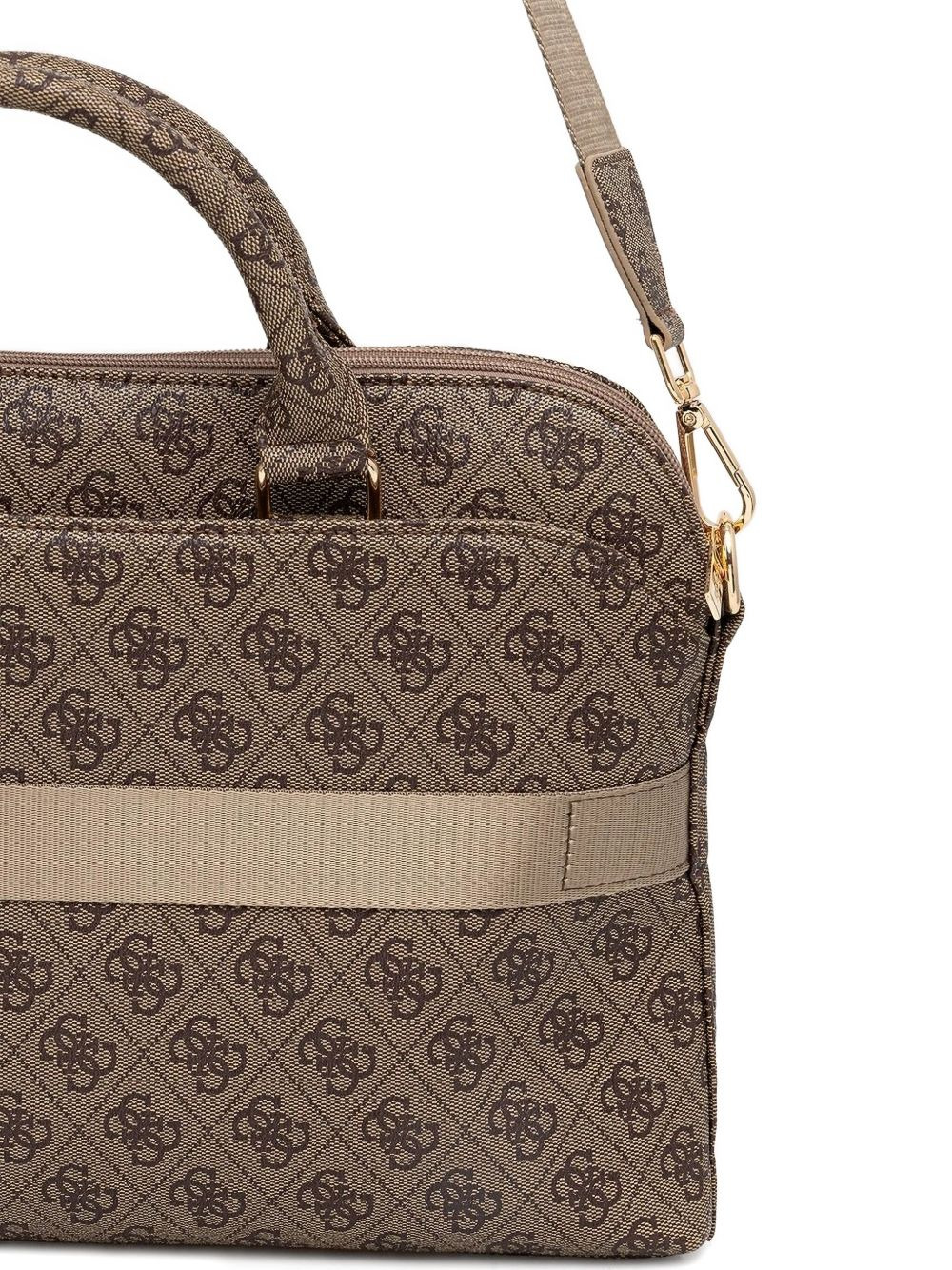 logo-plaque top-handle bag - 4