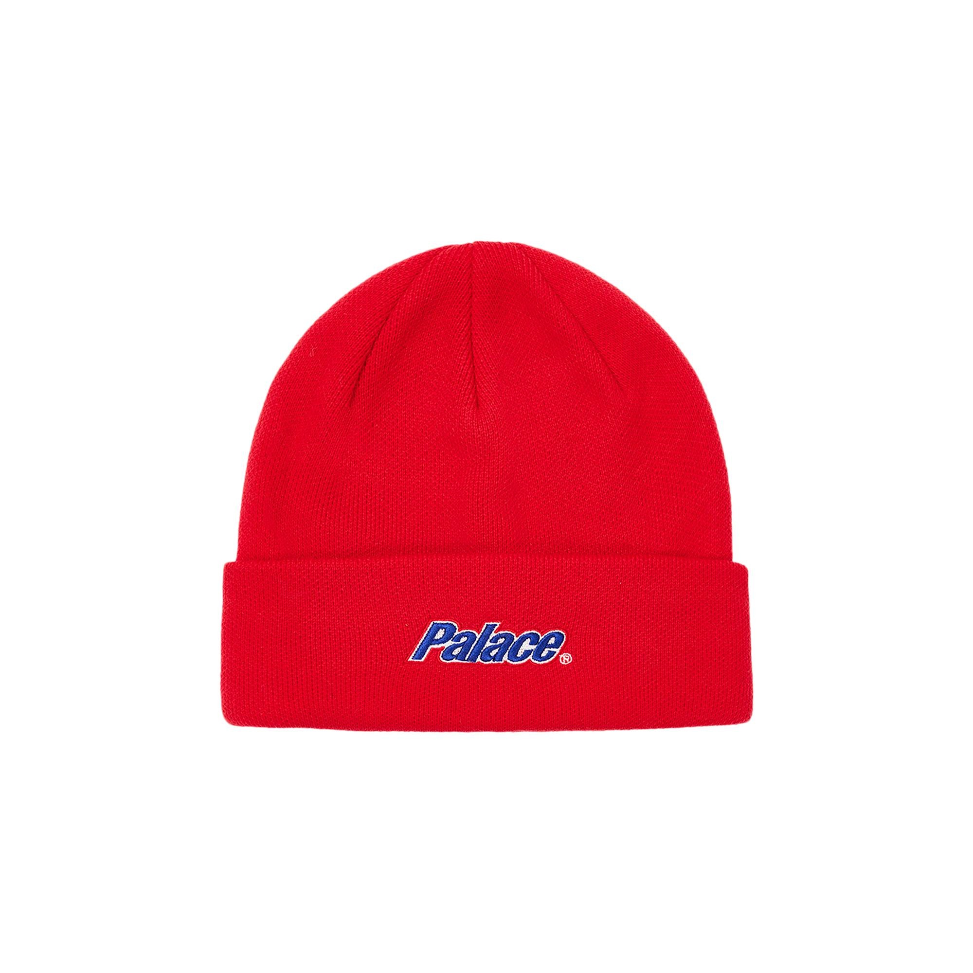 Palace Lowercase Cuff Beanie 'Truest Red' - 1