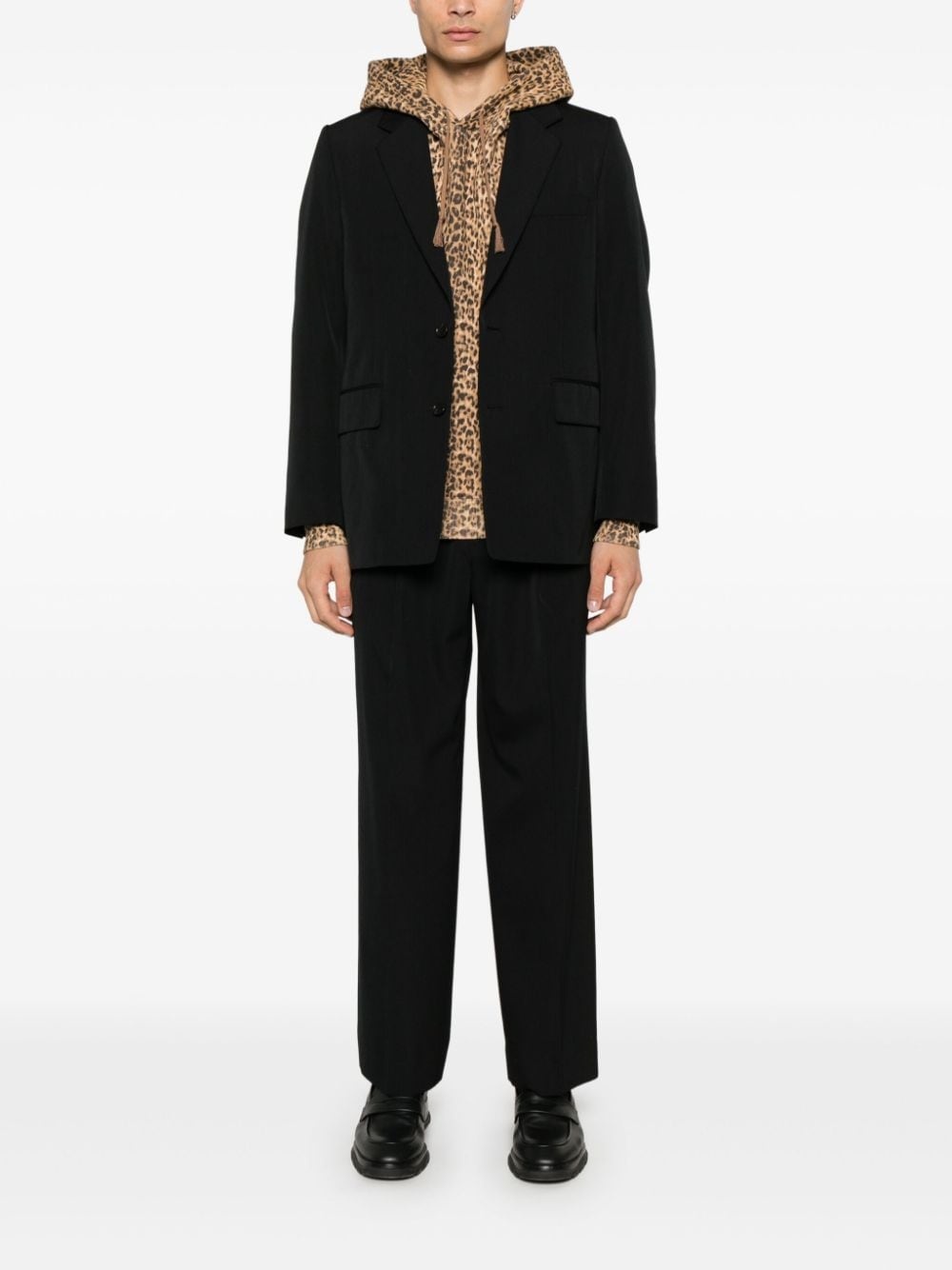 pleated wool trousers - 2