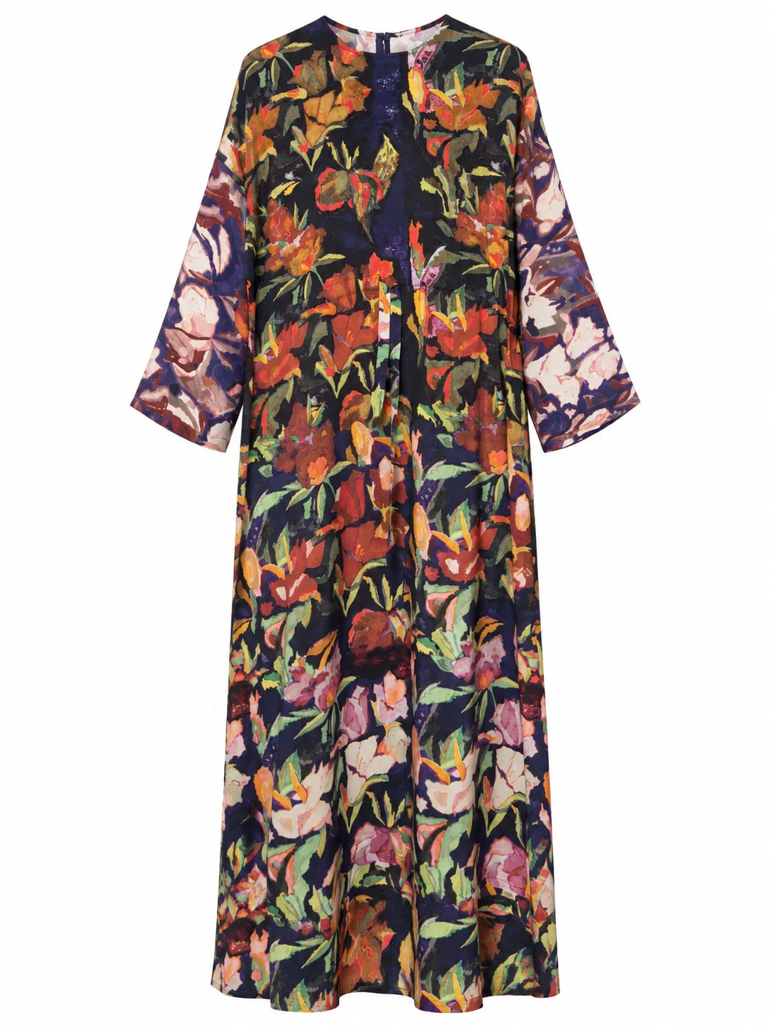 SIMPLE DRESS - PRINT FLOWERS - 1
