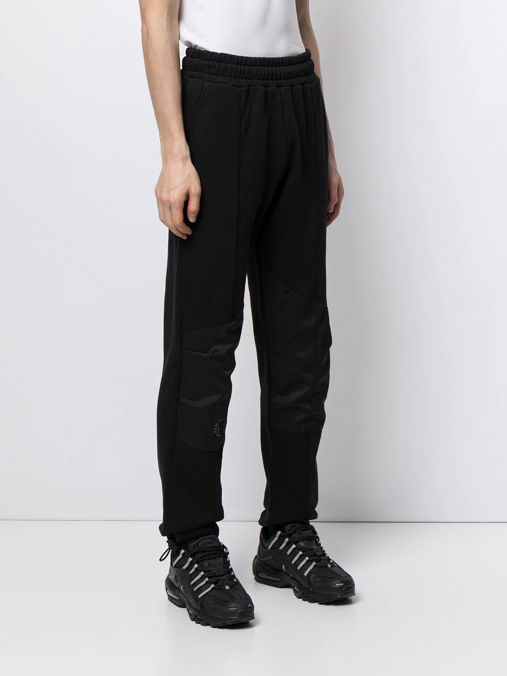 woven overlay track pants - 3