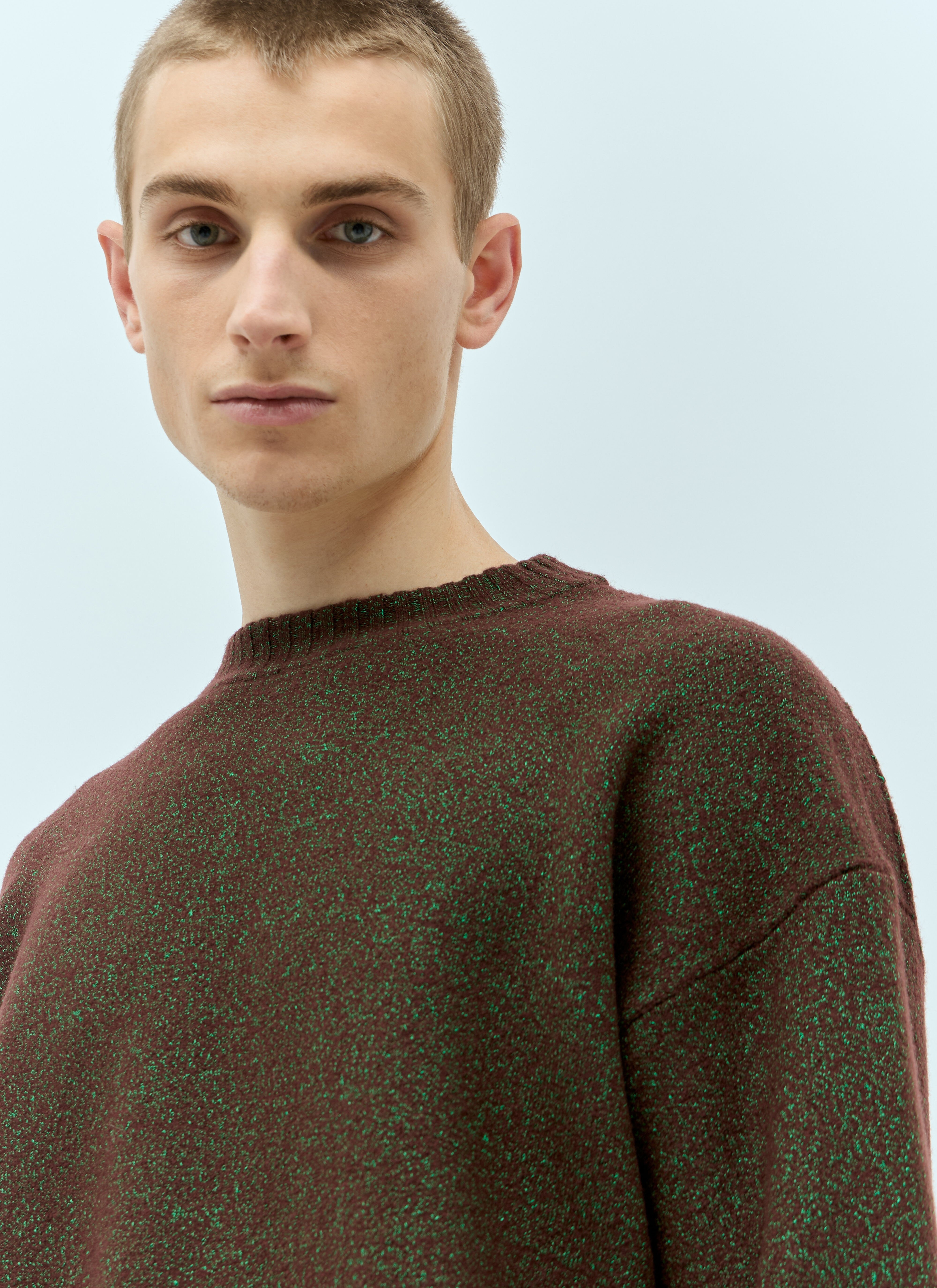 Oversized Wool-Blend Sweater - 2