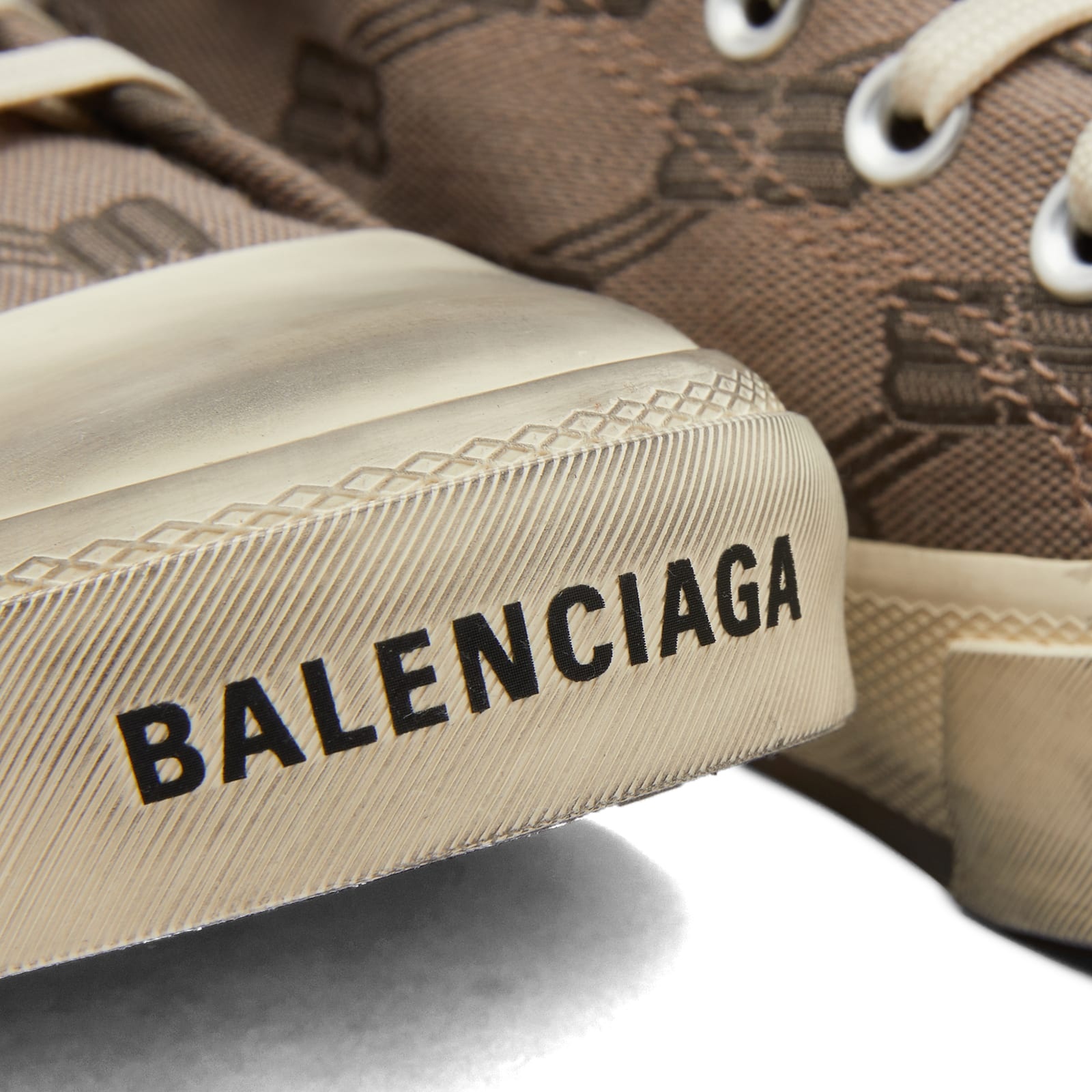 Balenciaga Paris High All-Over Logo Canvas Sneaker - 5