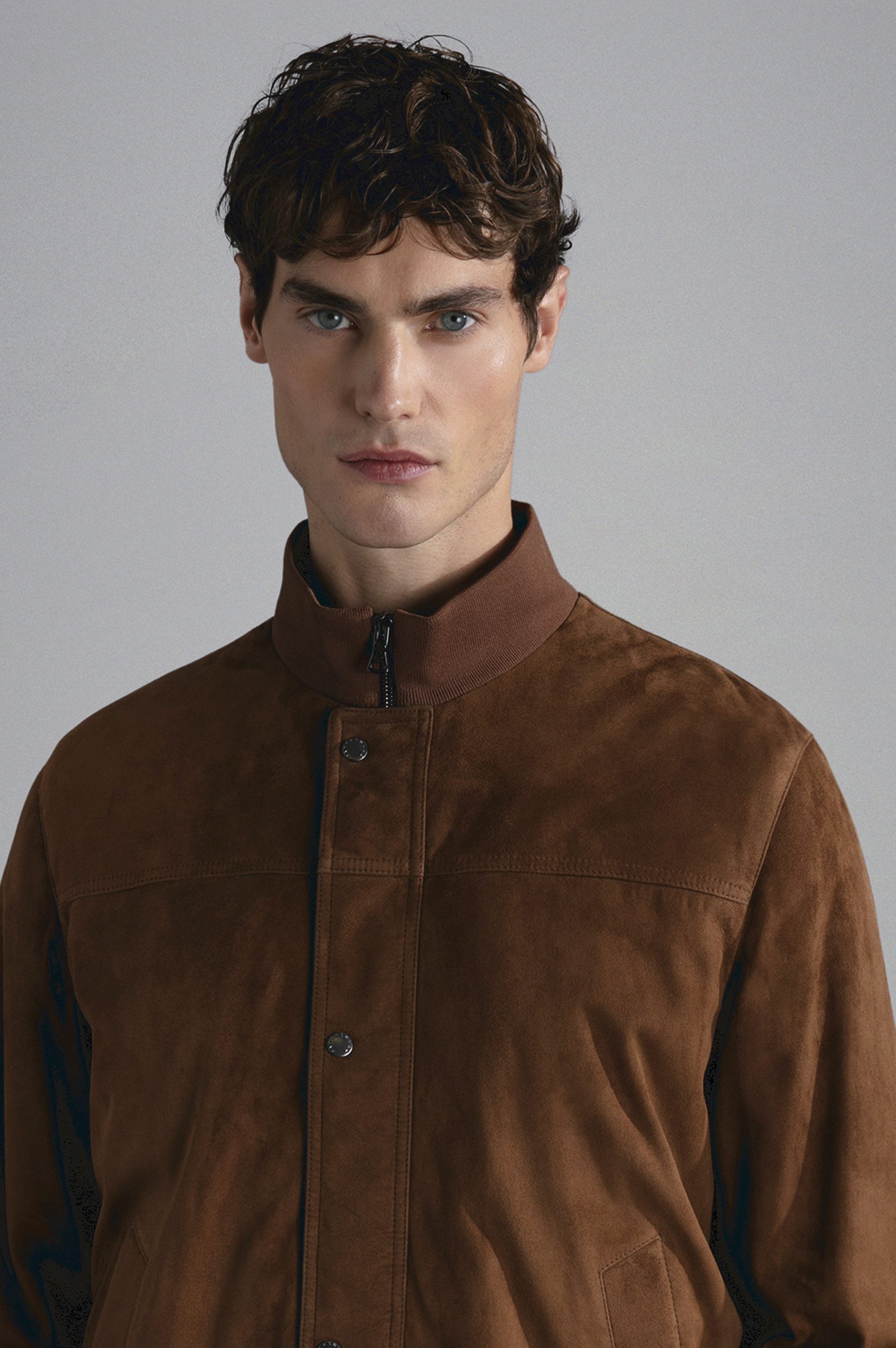 AQUALEATHER SUEDE BOMBER JACKET - 4