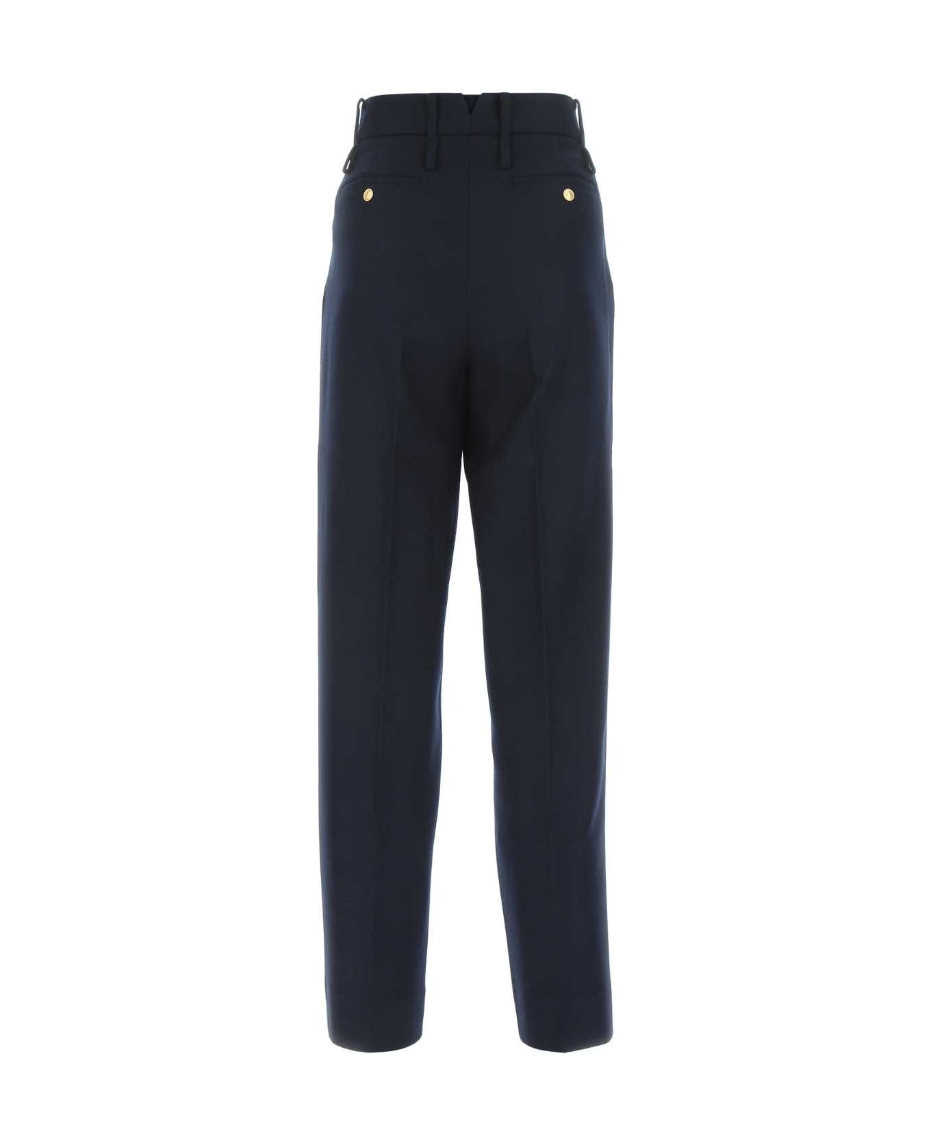 Midnight Blue Cashmere Pant - 2