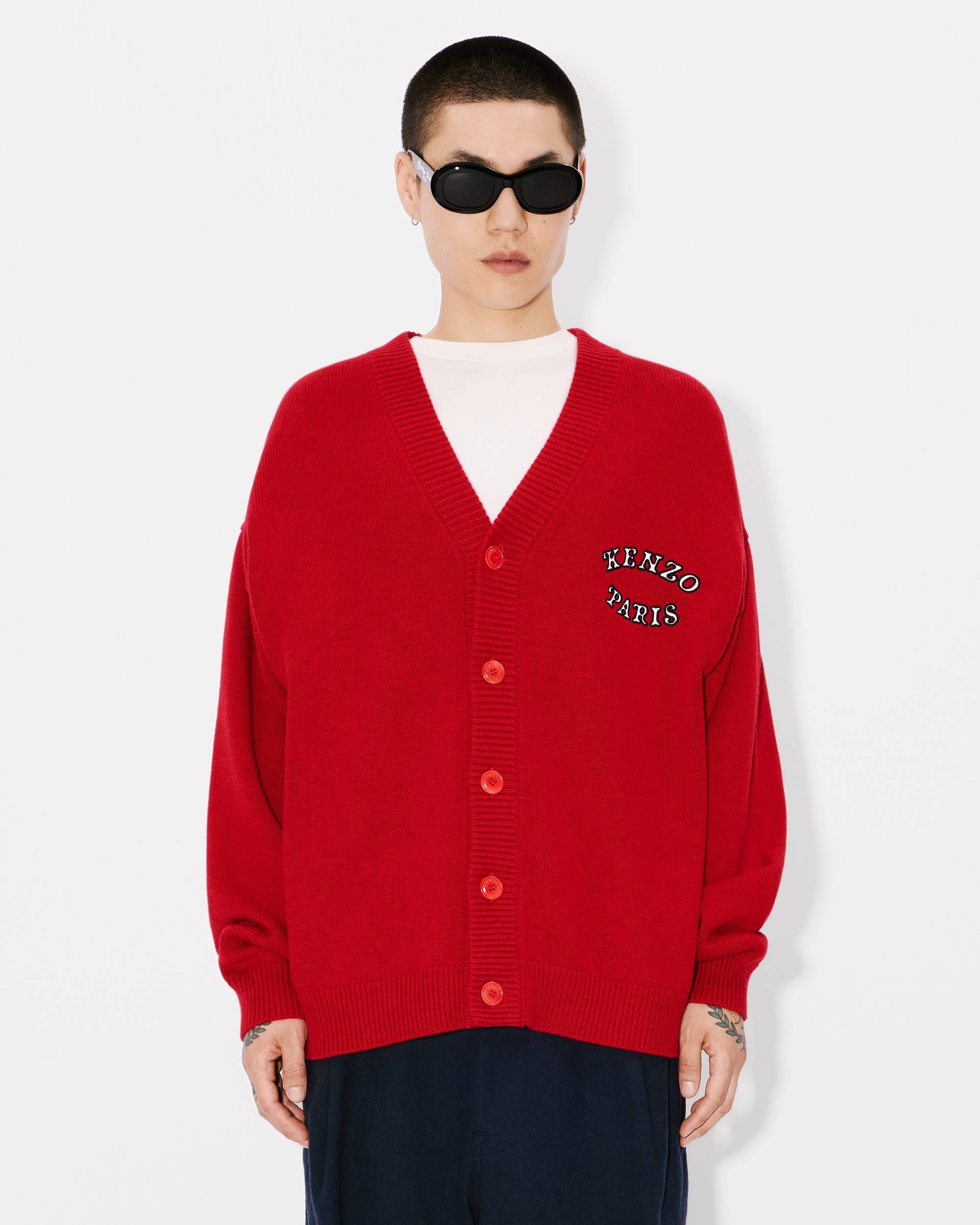 'KENZO VERDY MARKET' genderless cardigan in wool and cotton - 8