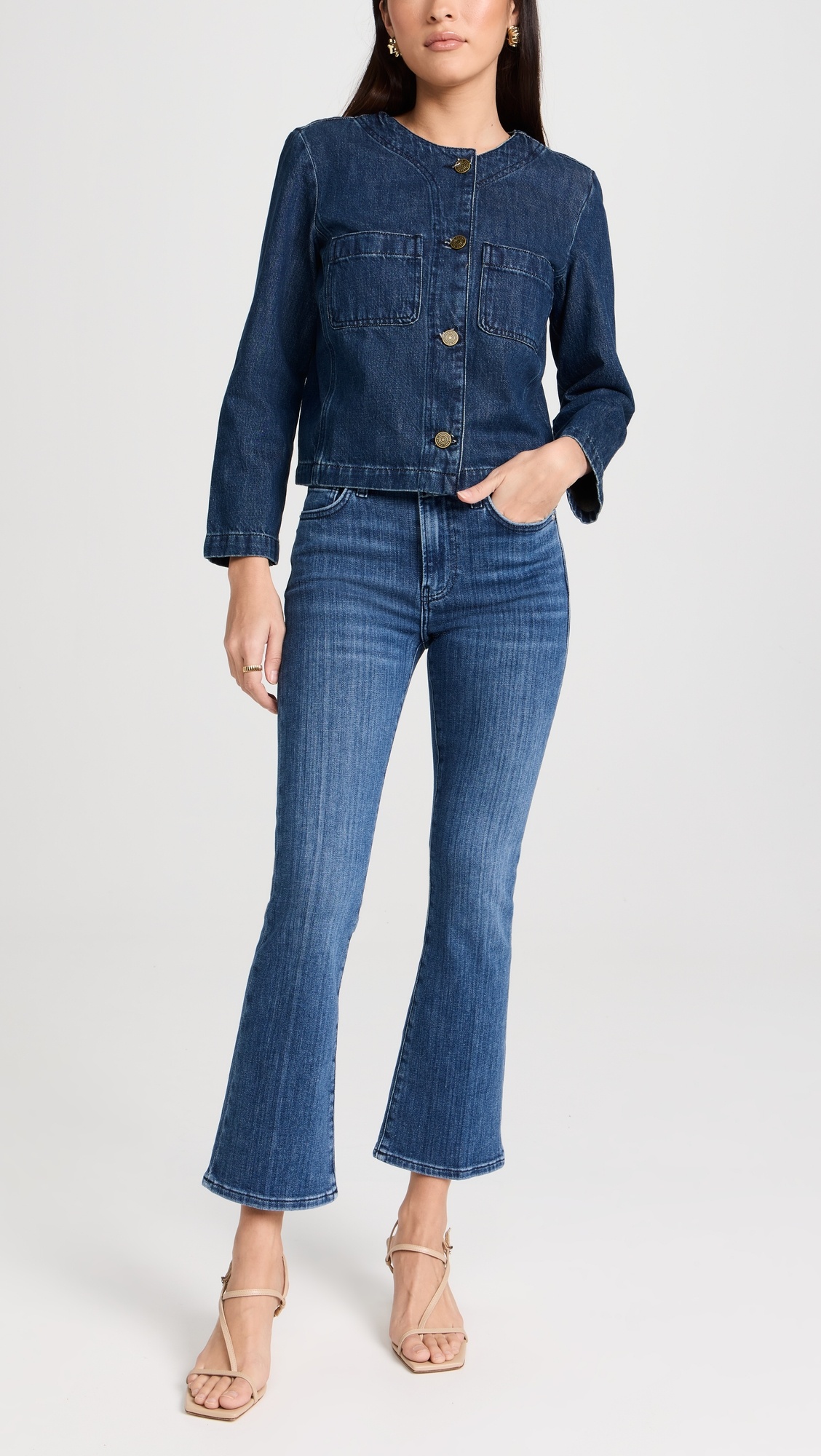 Le Crop Mini Boot Jeans - 4