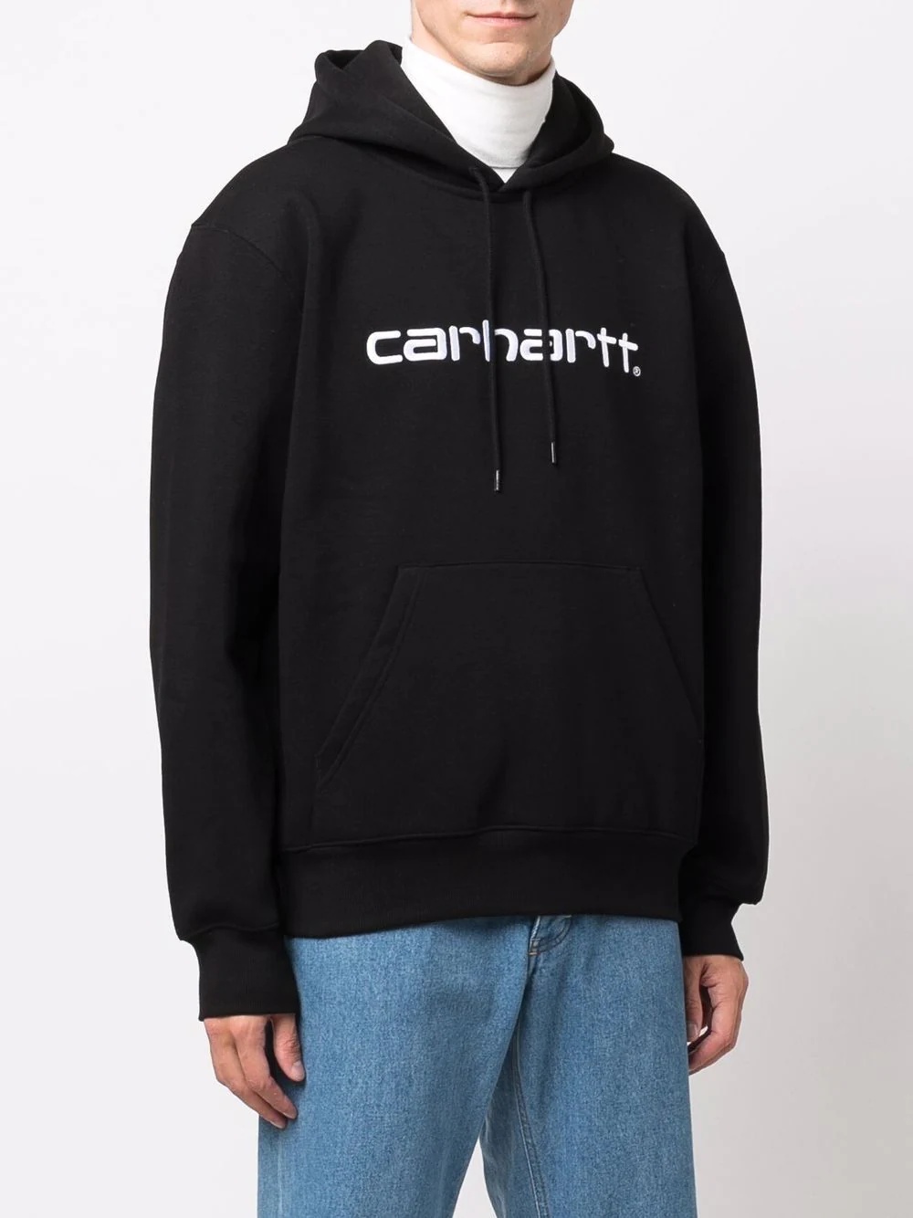 logo lettering hoodie - 3