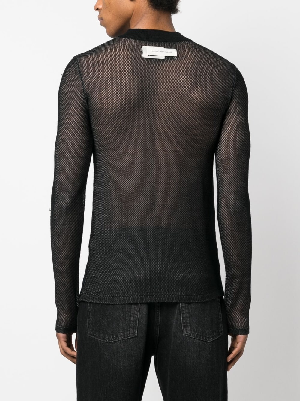 Phoenix sheer jacquard-knit jumper - 4