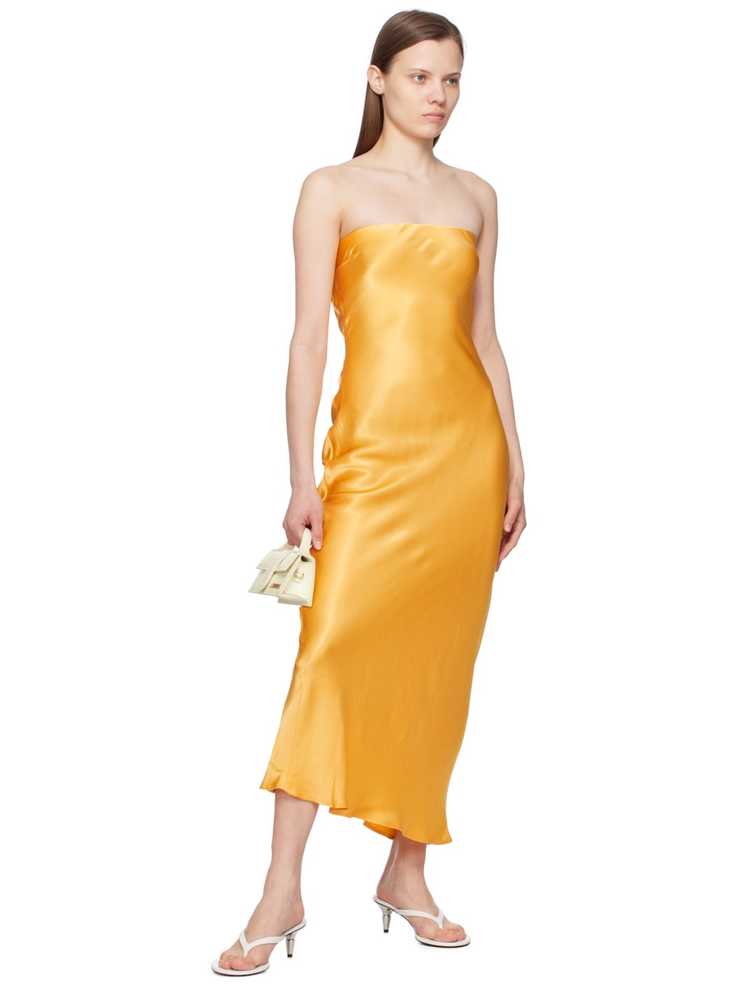 Orange Moon Dance Maxi Dress - 4