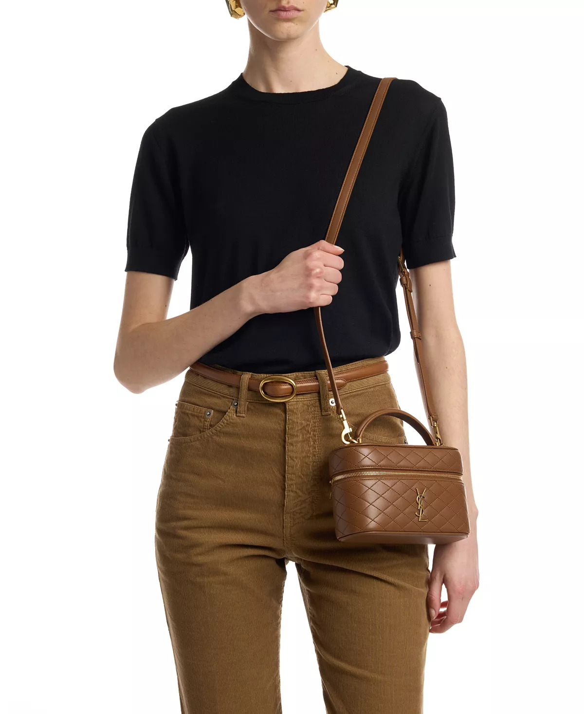 Saint Laurent Gaby Vanity Bag in Lambskin - 4