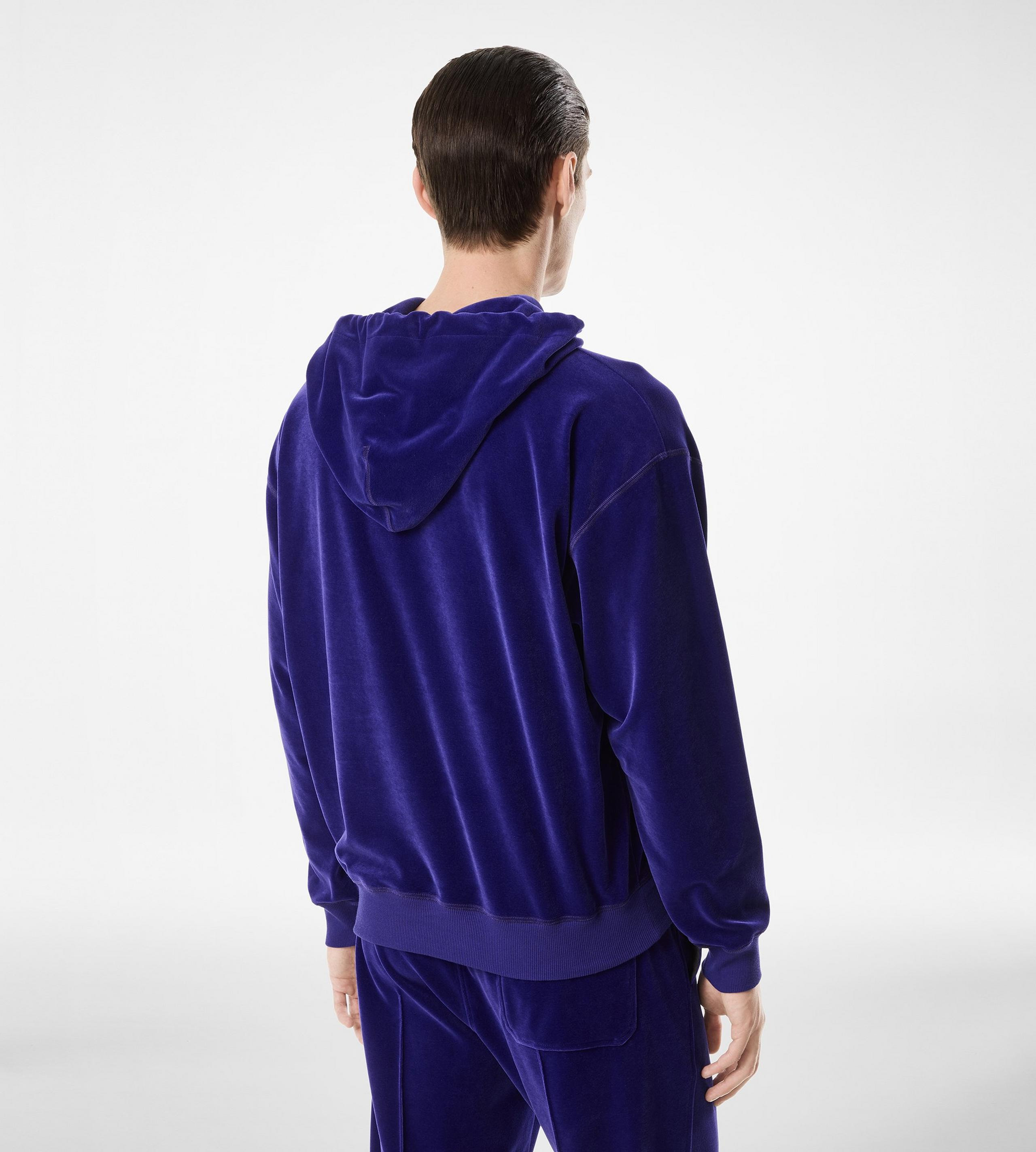 VELOUR HOODIE - 4