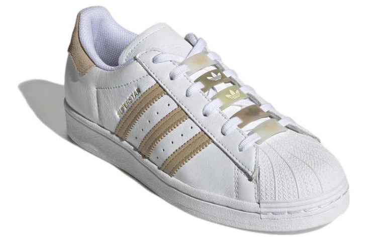 (WMNS) adidas Superstar 'White Pale Nude' GZ0868 - 3