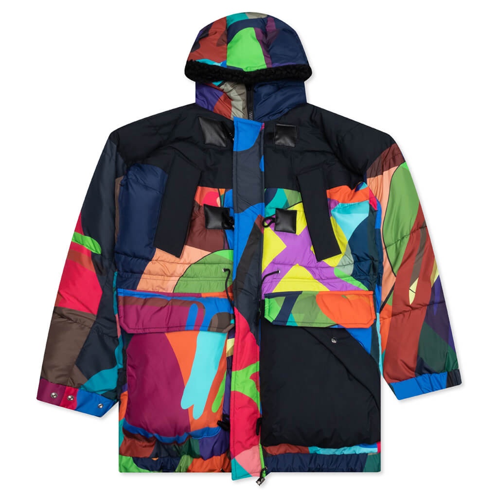 SACAI X KAWS PRINT BLOUSON COAT - MULTI - 1