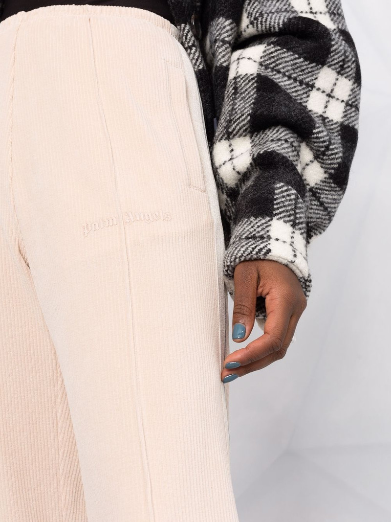corduroy side-stripe track pants 3