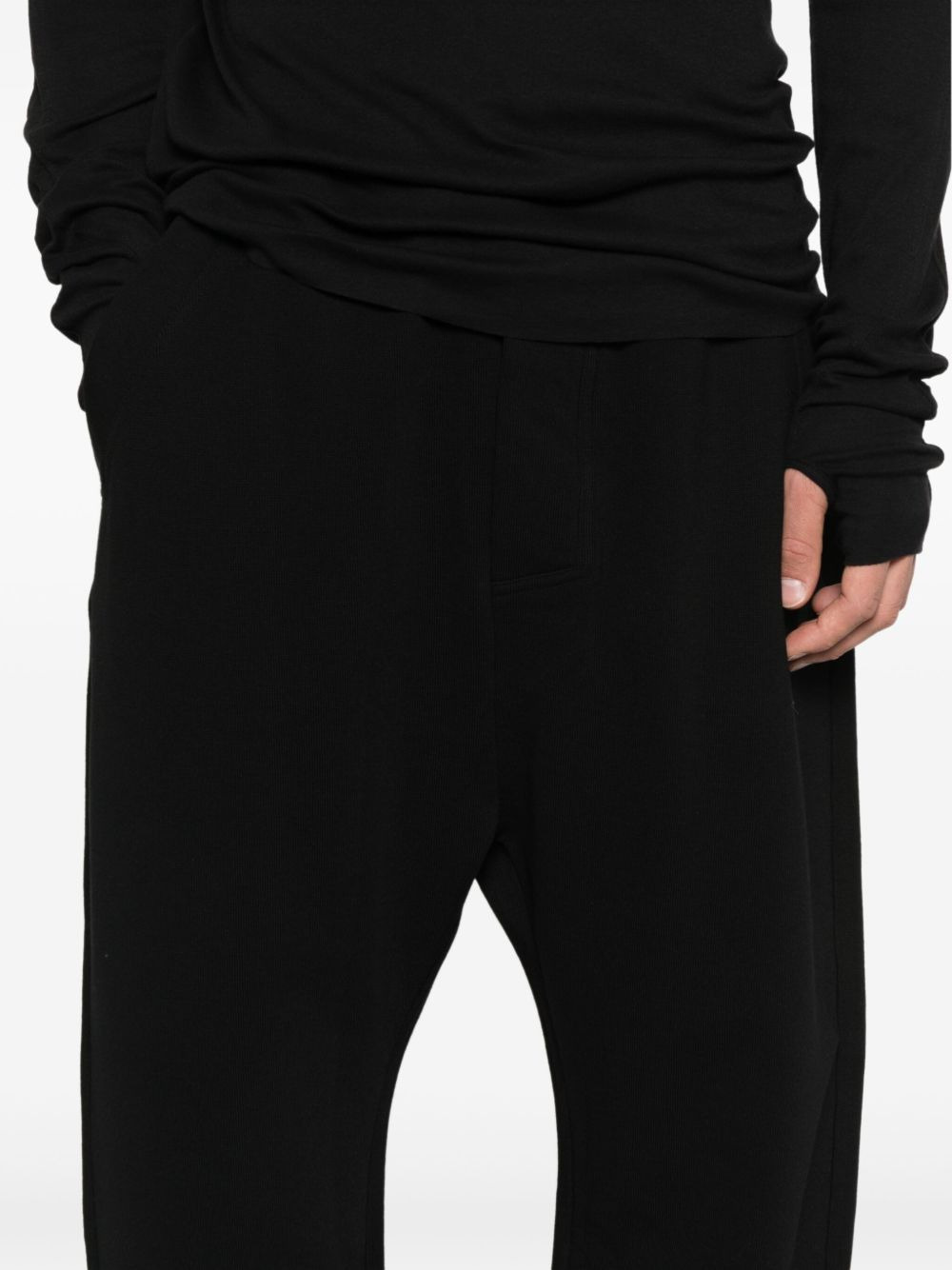 drawstring track pants - 5