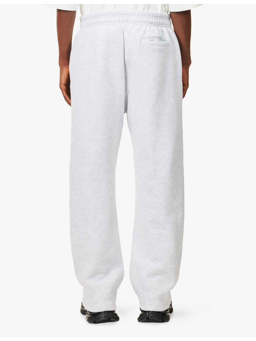 Straight-Leg Relaxed-Fit Cotton Jogging Bottoms - 4