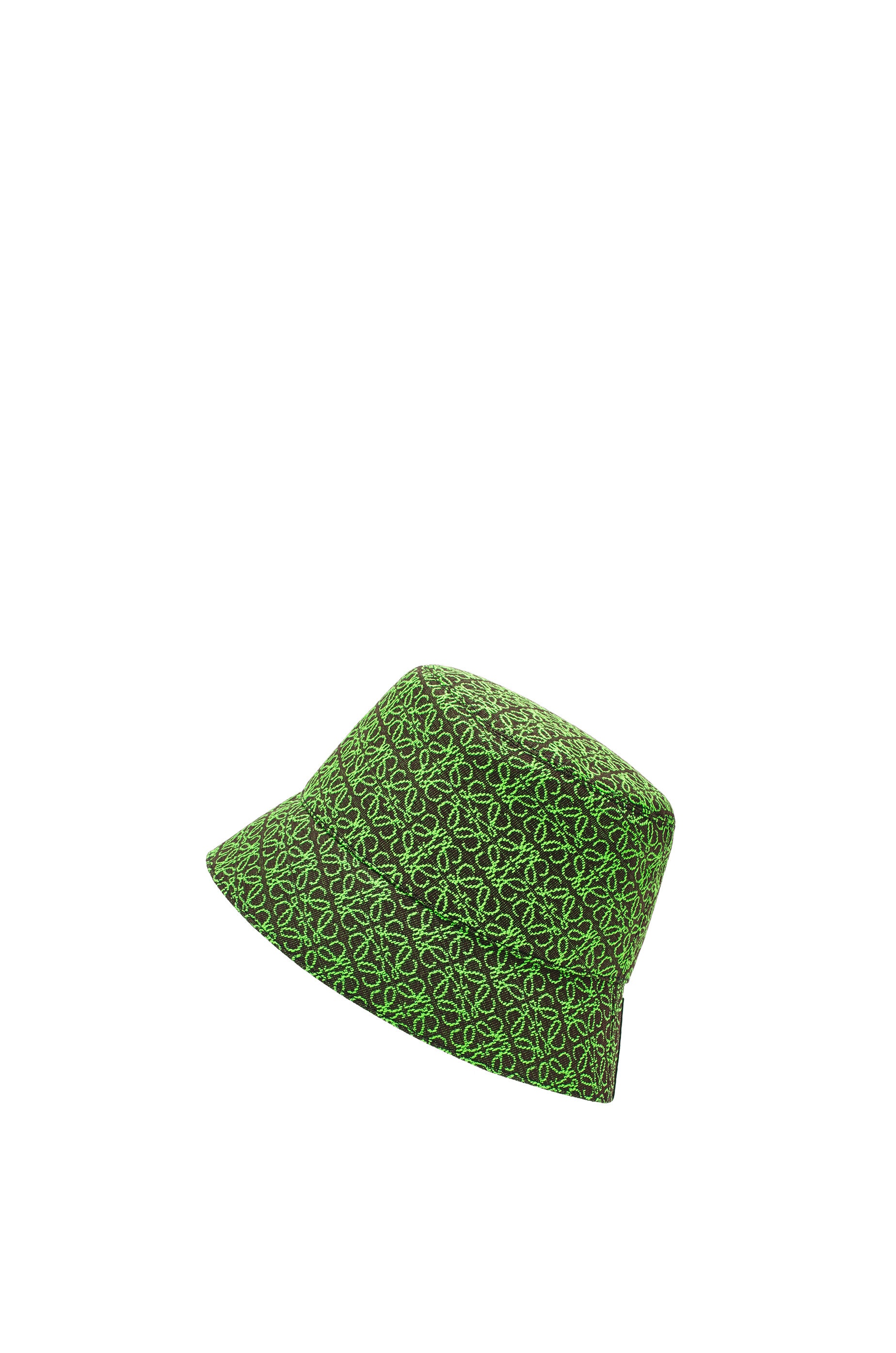 Reversible Anagram bucket hat in jacquard and nylon - 5