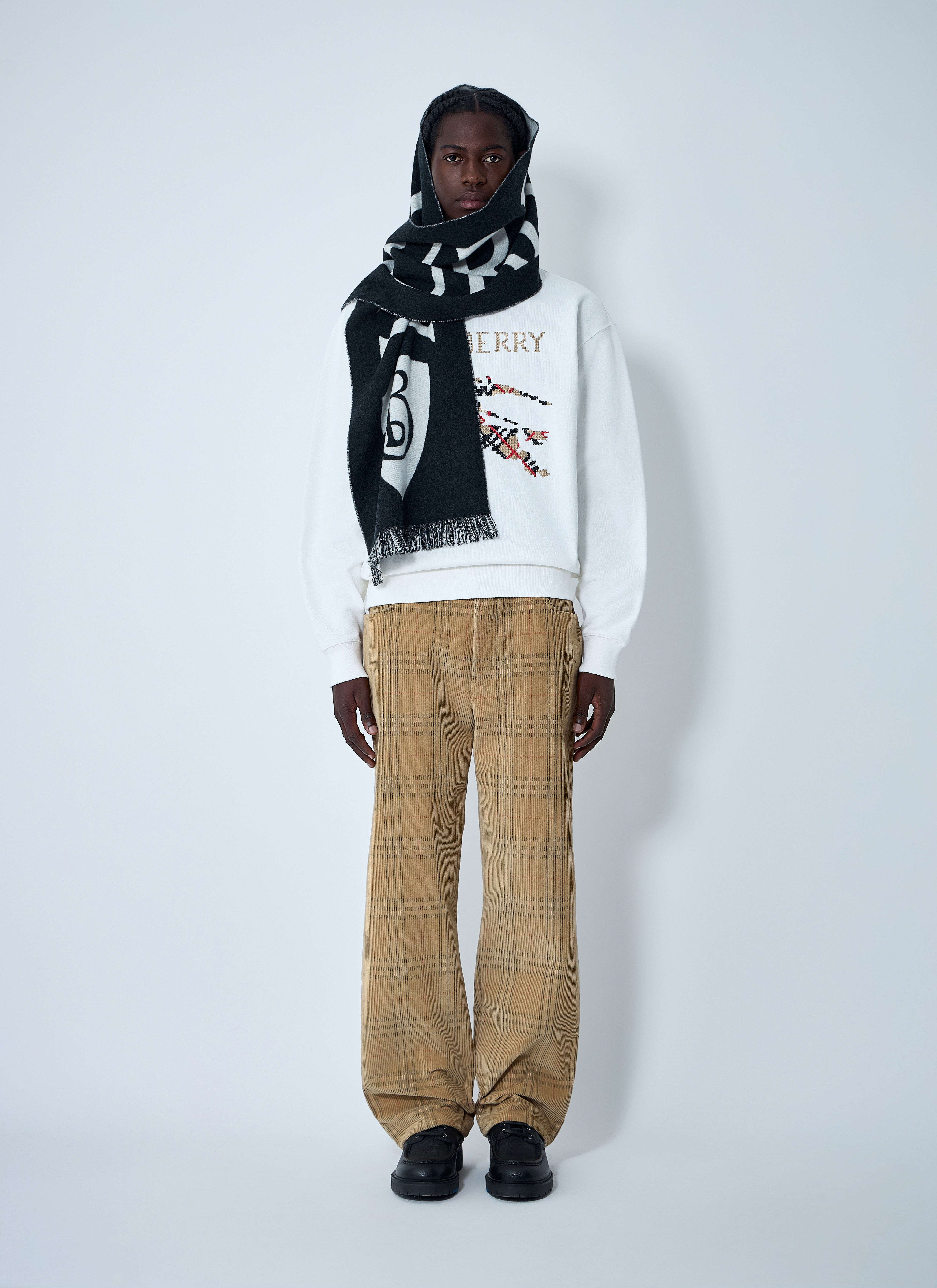 Burberry Men Logo Motif Sweatshirt - 2