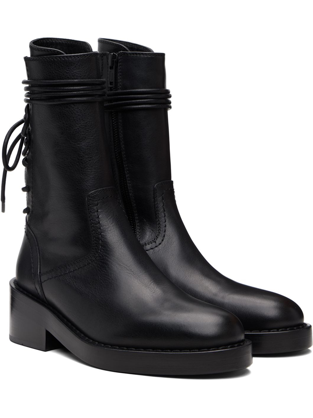 Black Henrica Boots - 4