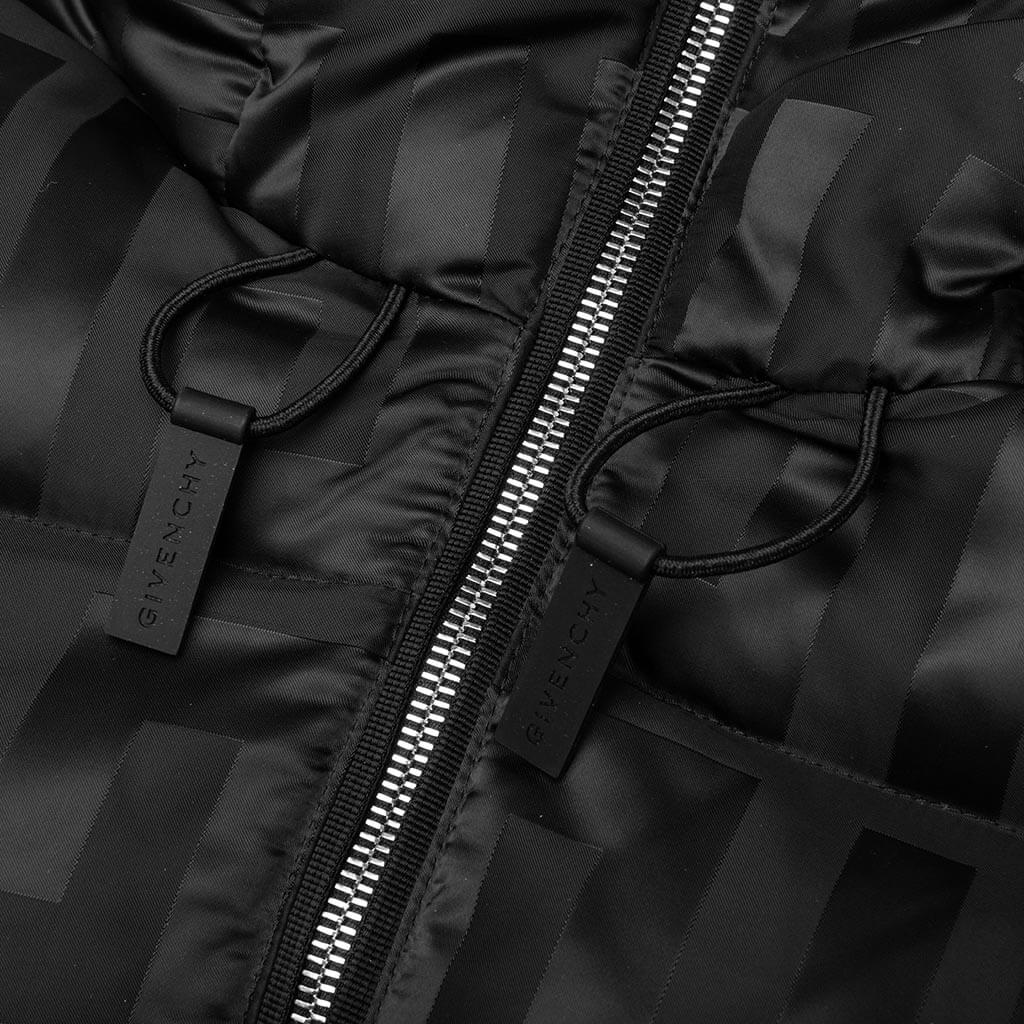 4G PUFFER JACKET - BLACK - 4