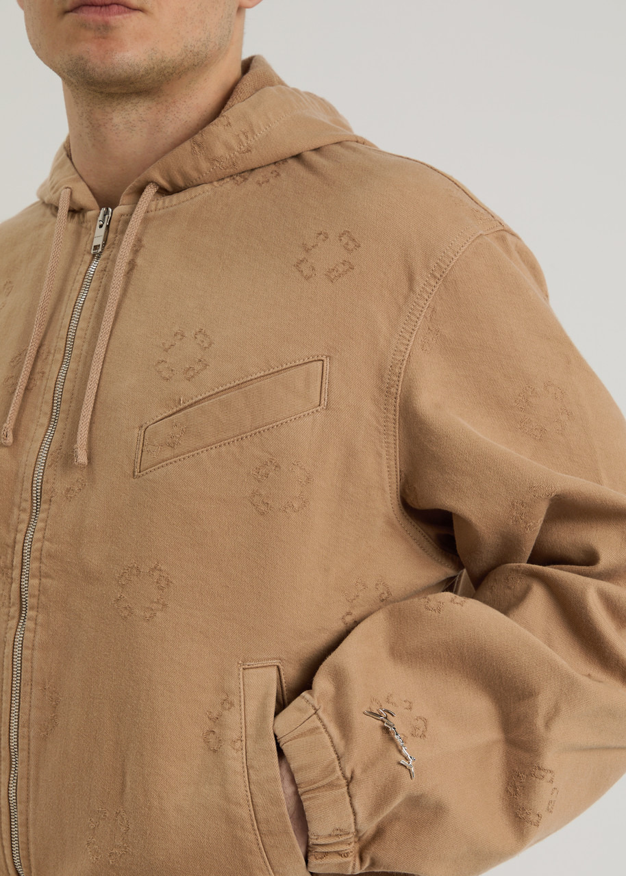 Givenchy Logo Hooded Stretch-denim Jacket - 5