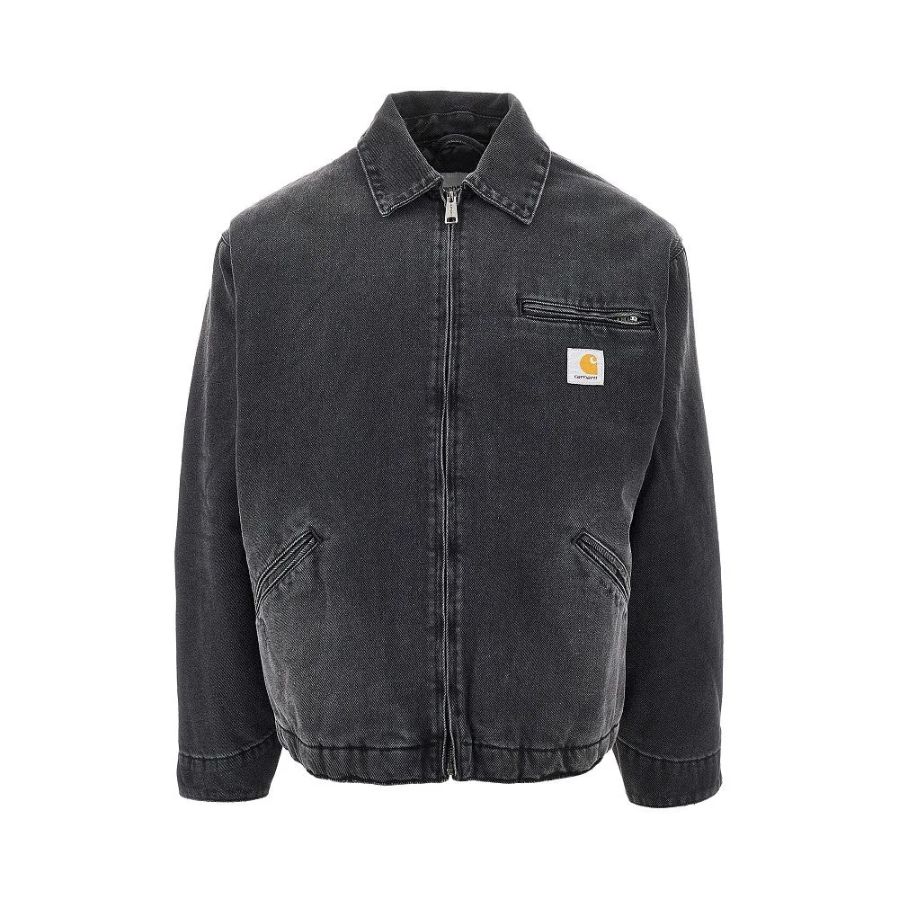 PADDED DENIM 'DETROIT' JACKET - 1