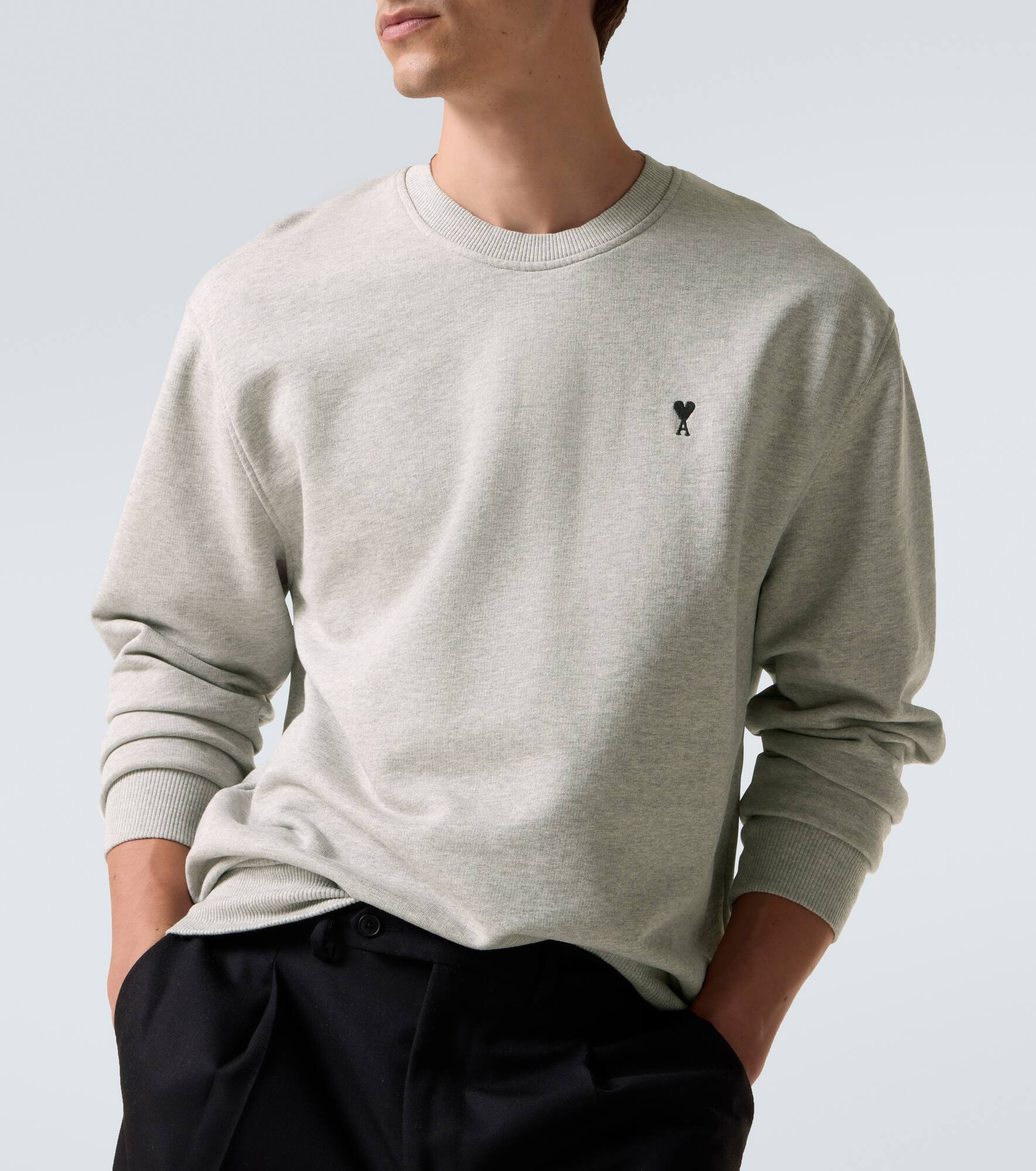 Ami de Cœur cotton fleece sweatshirt - 5