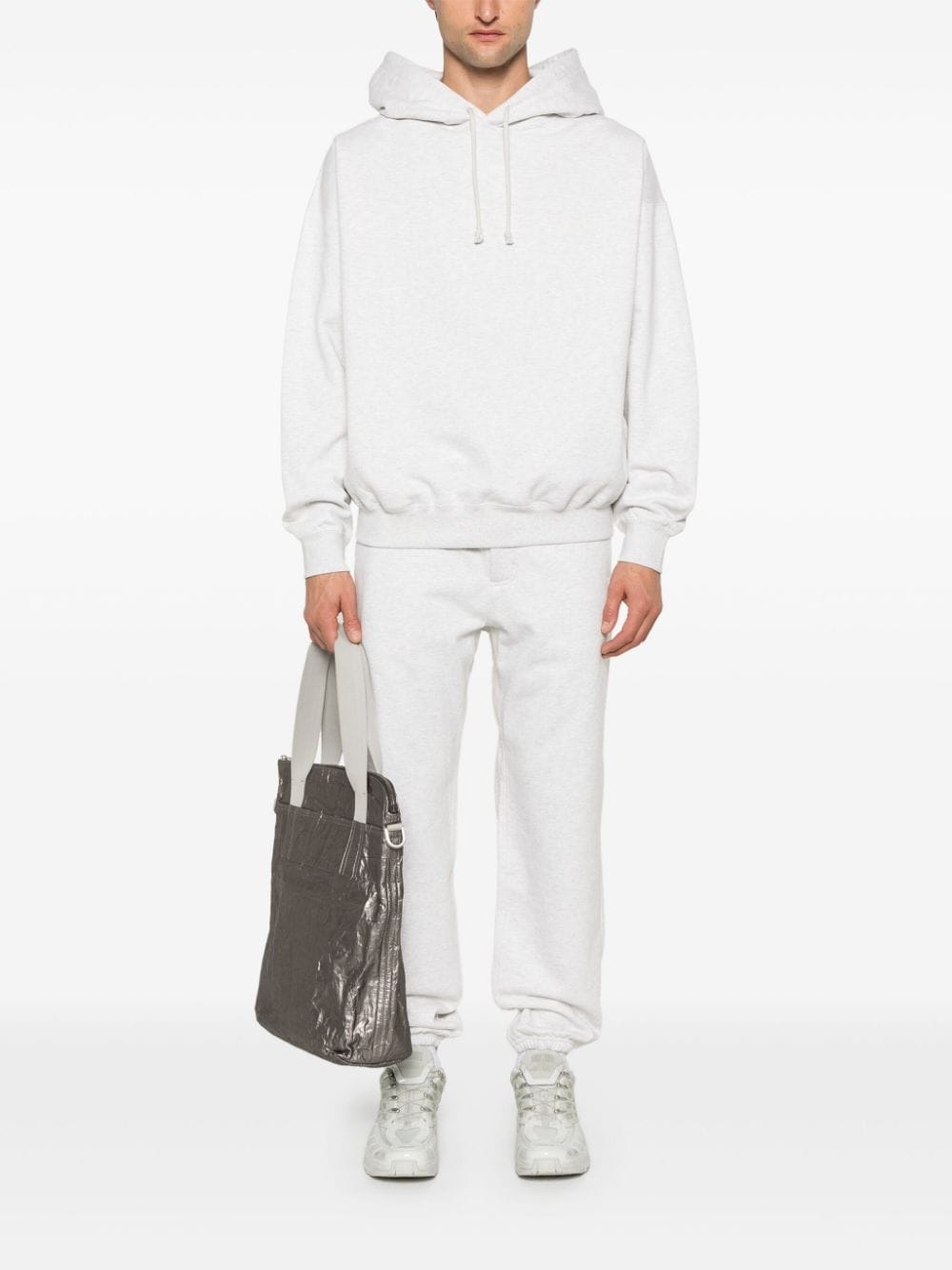 mélange-effect track pants - 3