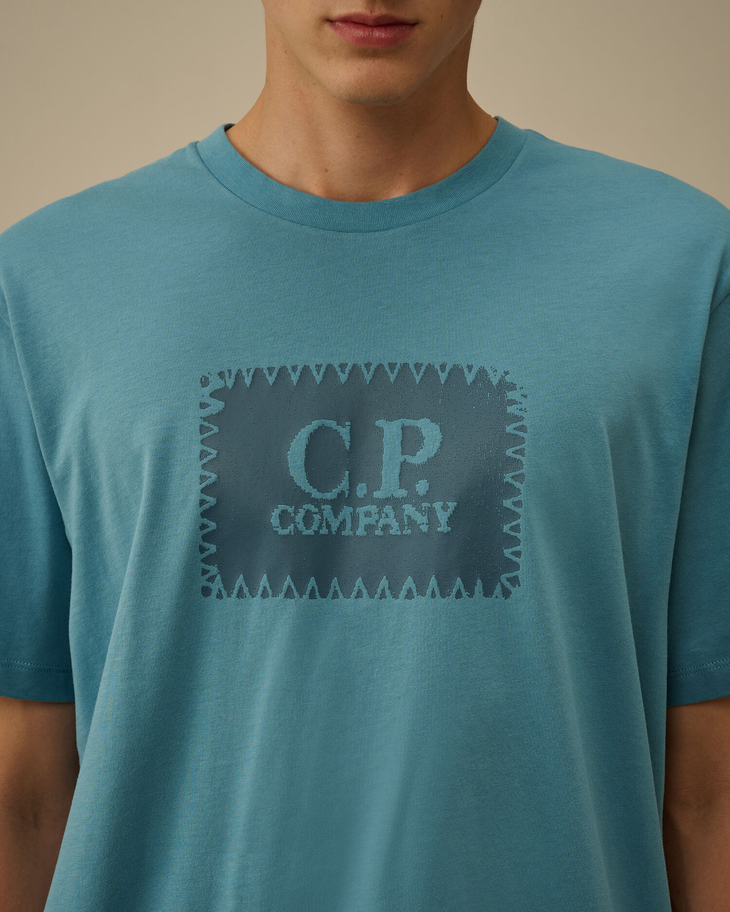 30/1 Jersey Short Sleeve Logo Label T-Shirt - 5