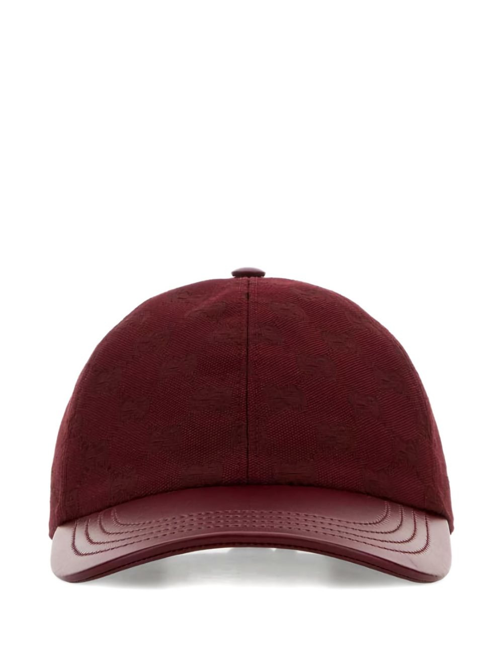 panelled baseball cap - 1