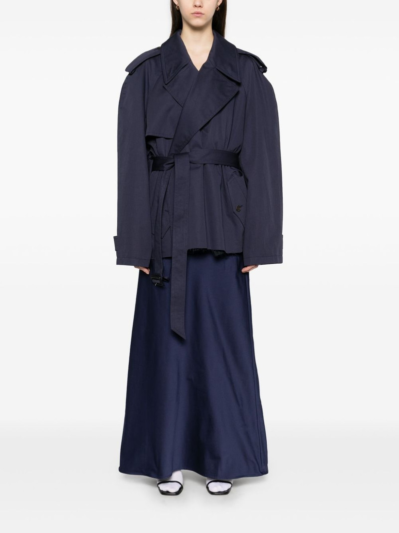 BALENCIAGA belted jacket outlook