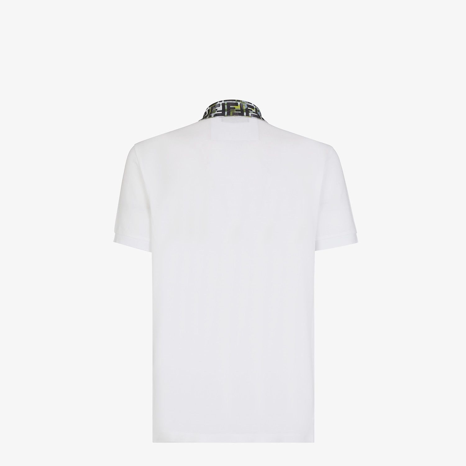 White cotton polo shirt - 2