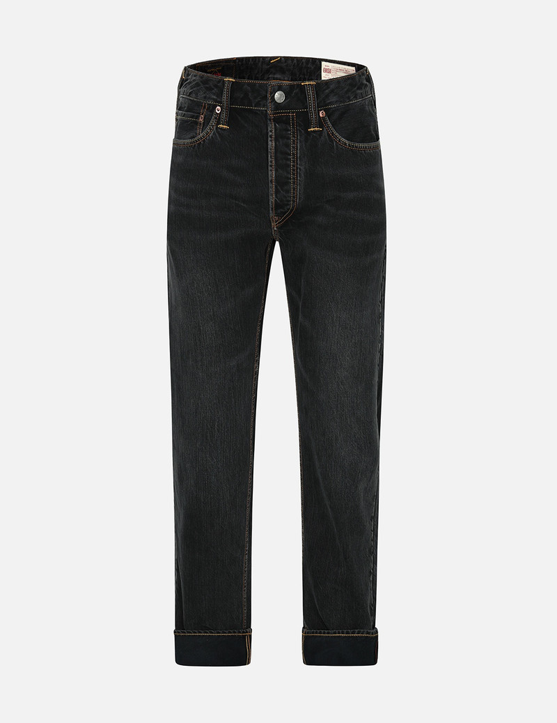 DAICOCK PRINT BAGGY FIT DENIM JEANS #2000 - 1