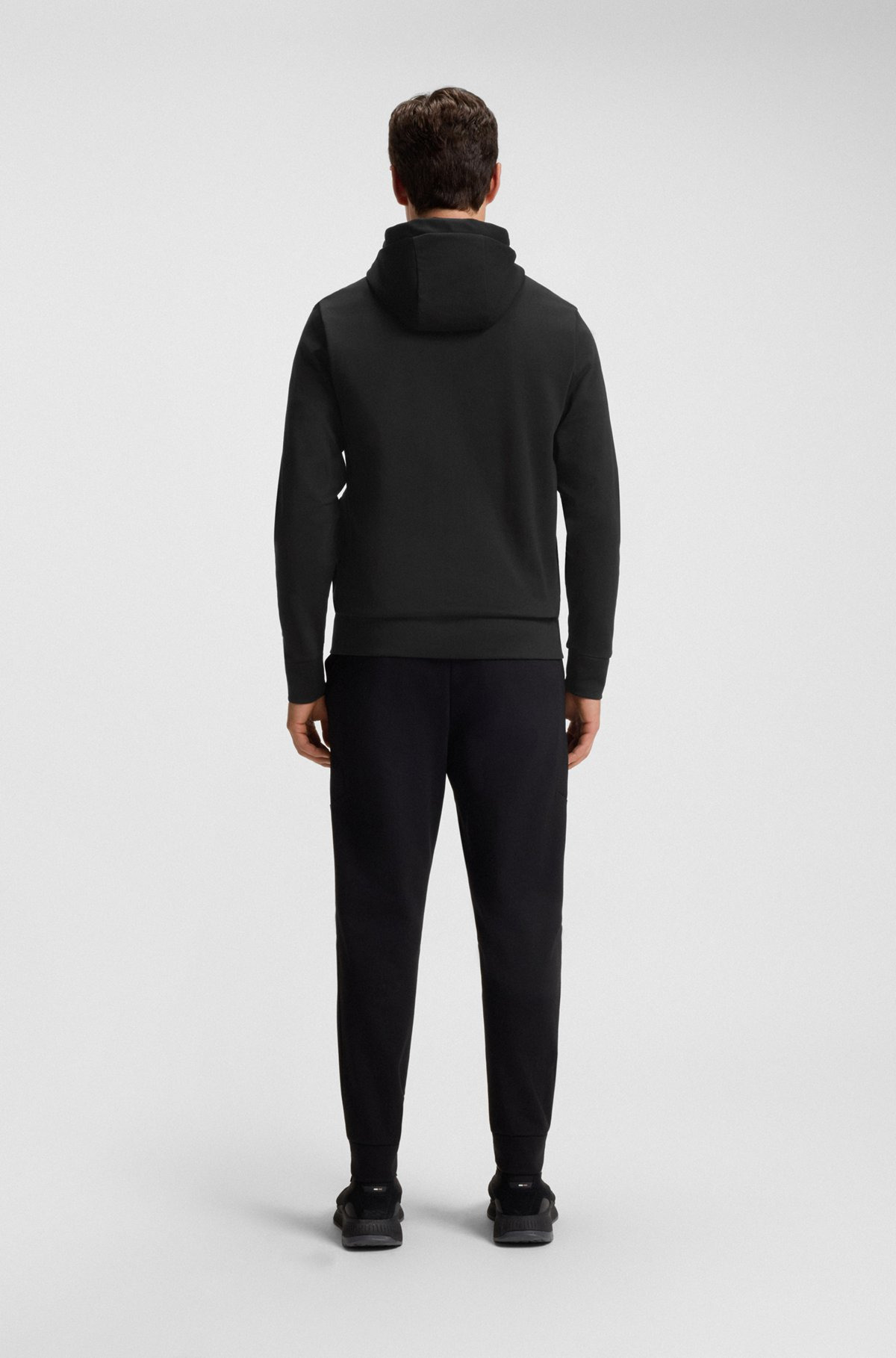 RELAXED-FIT HOODIE WITH DOUBLE B MONOGRAM - 5