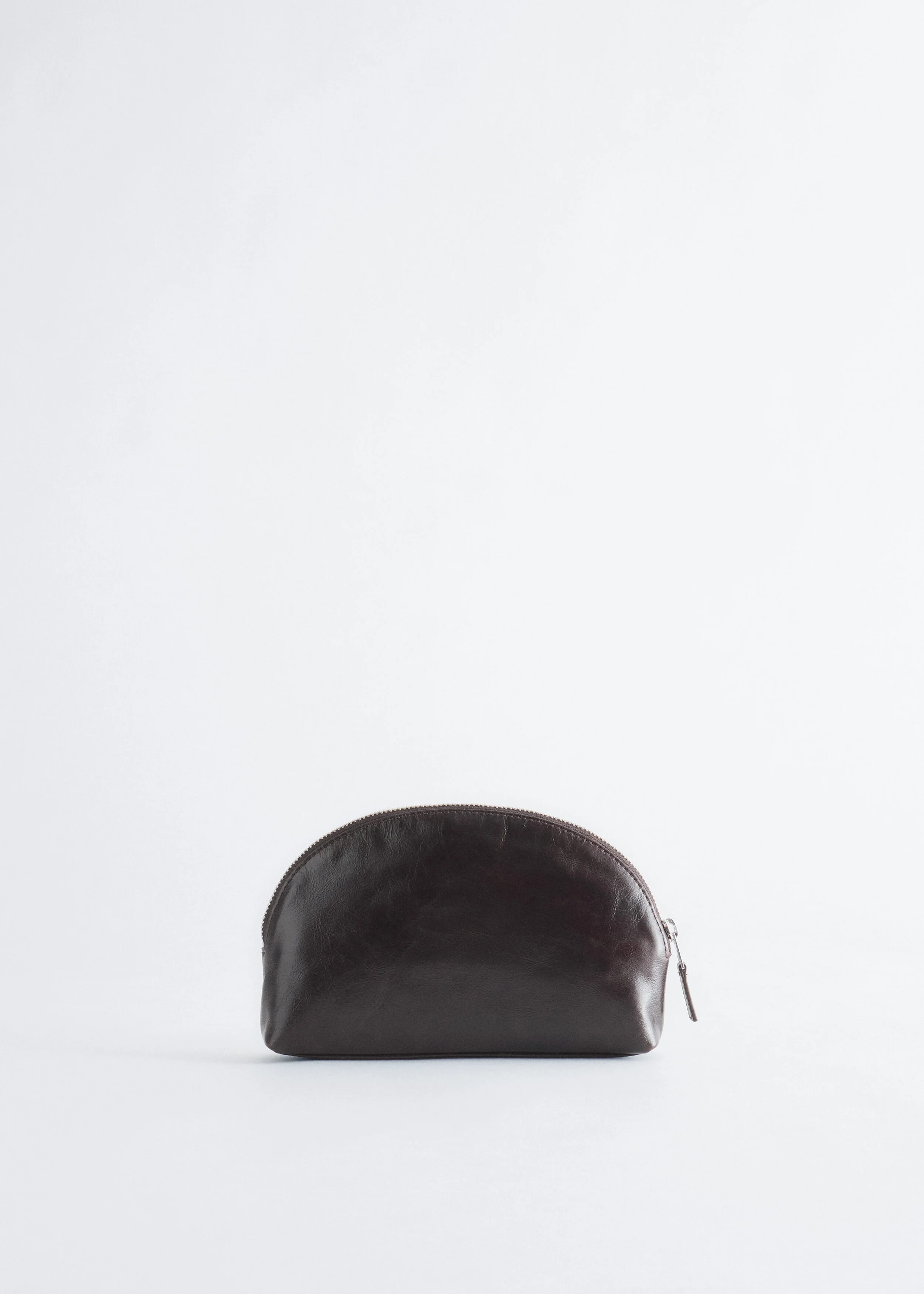 Leather Make-Up Pouch - 1