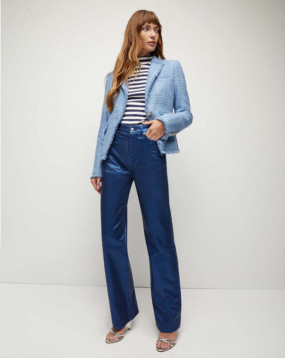 HOSANNA TWEED DICKEY JACKET - 3