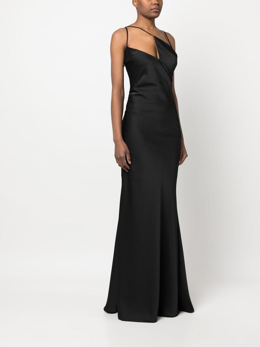 Melva satin long dress - 3