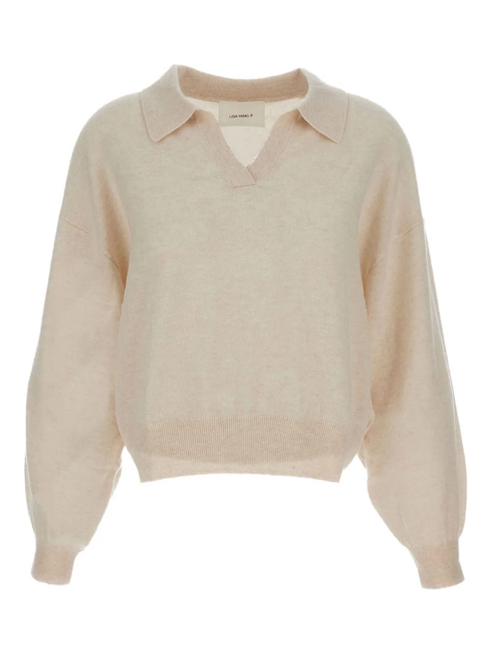 polo ribbed trim sweater - 1