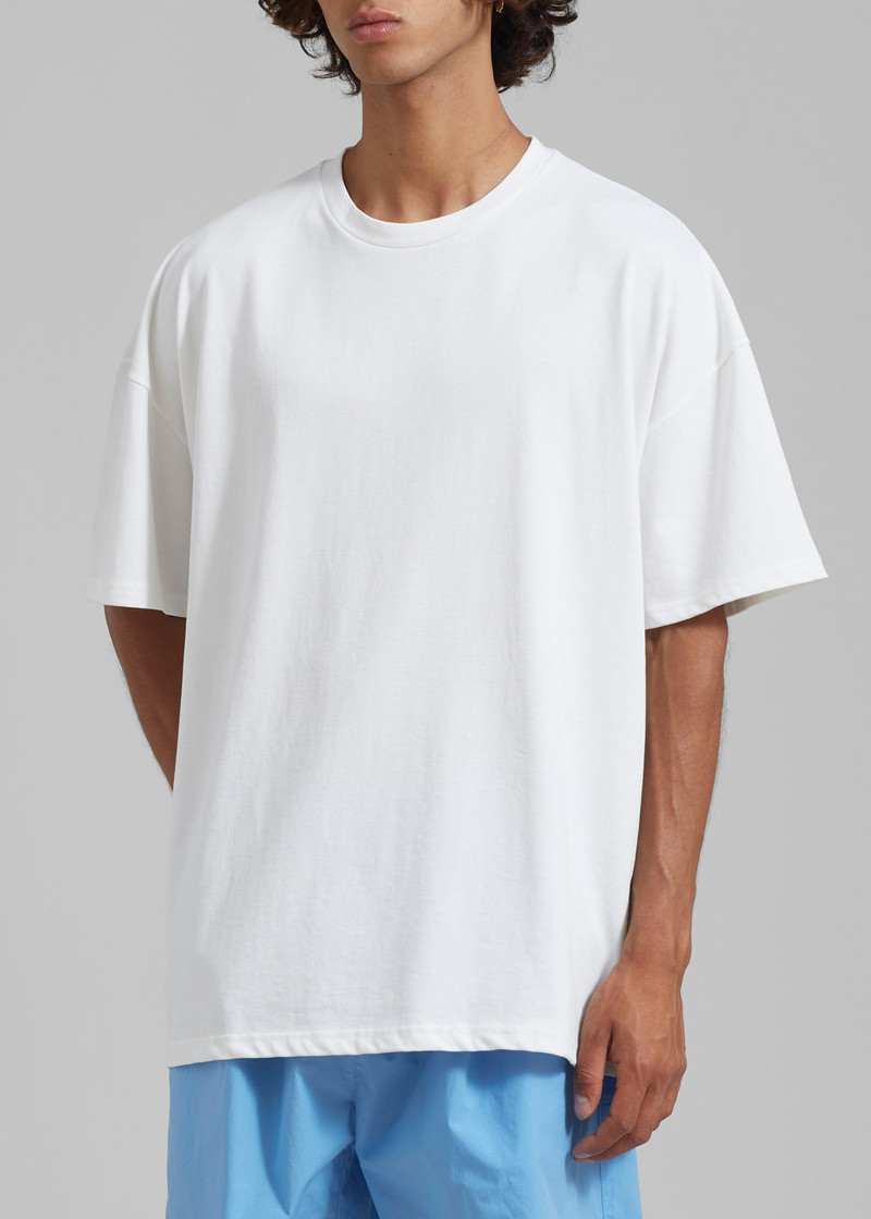 Faro Boxy Tee - White 8