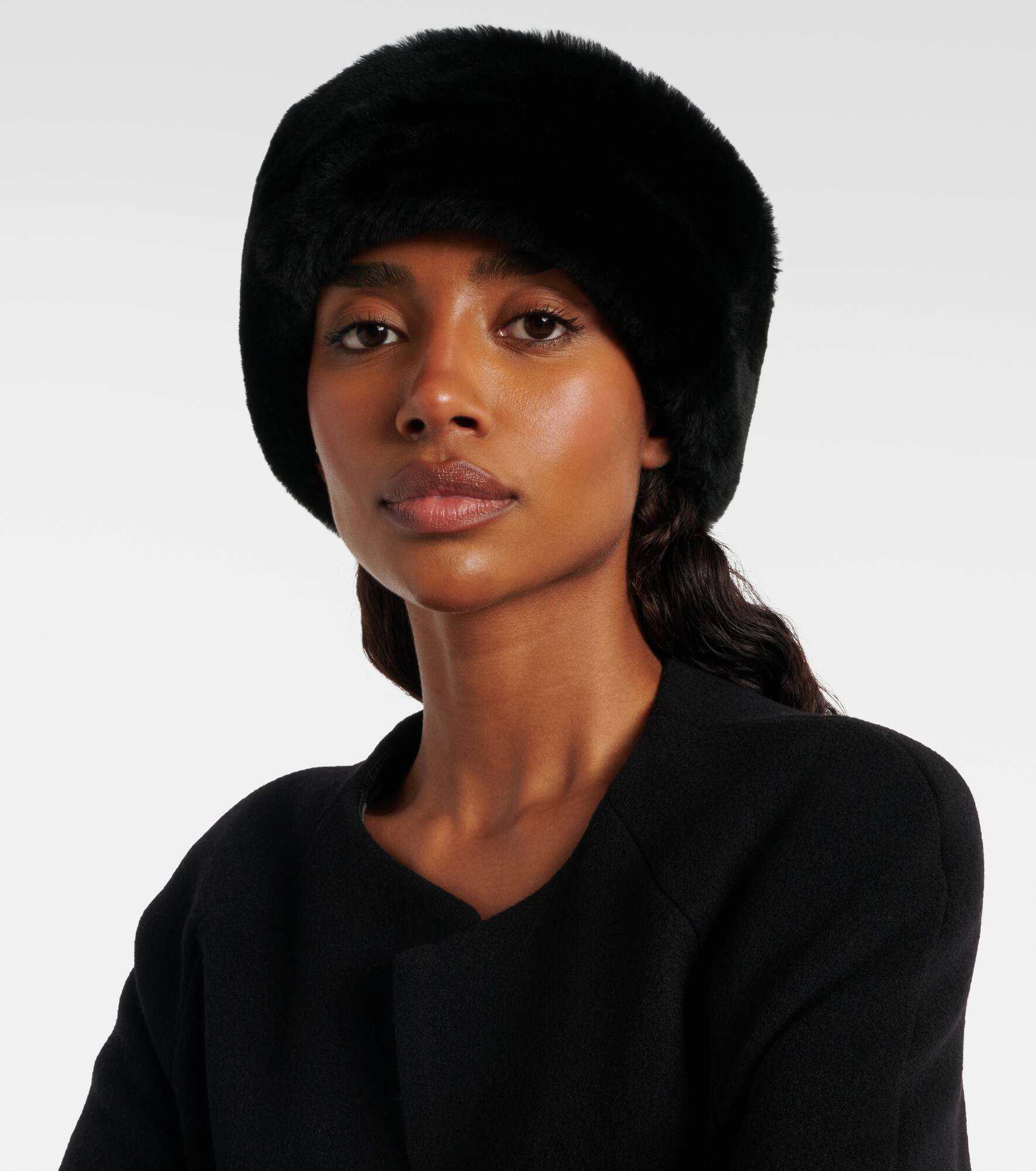 Shearling headband - 2